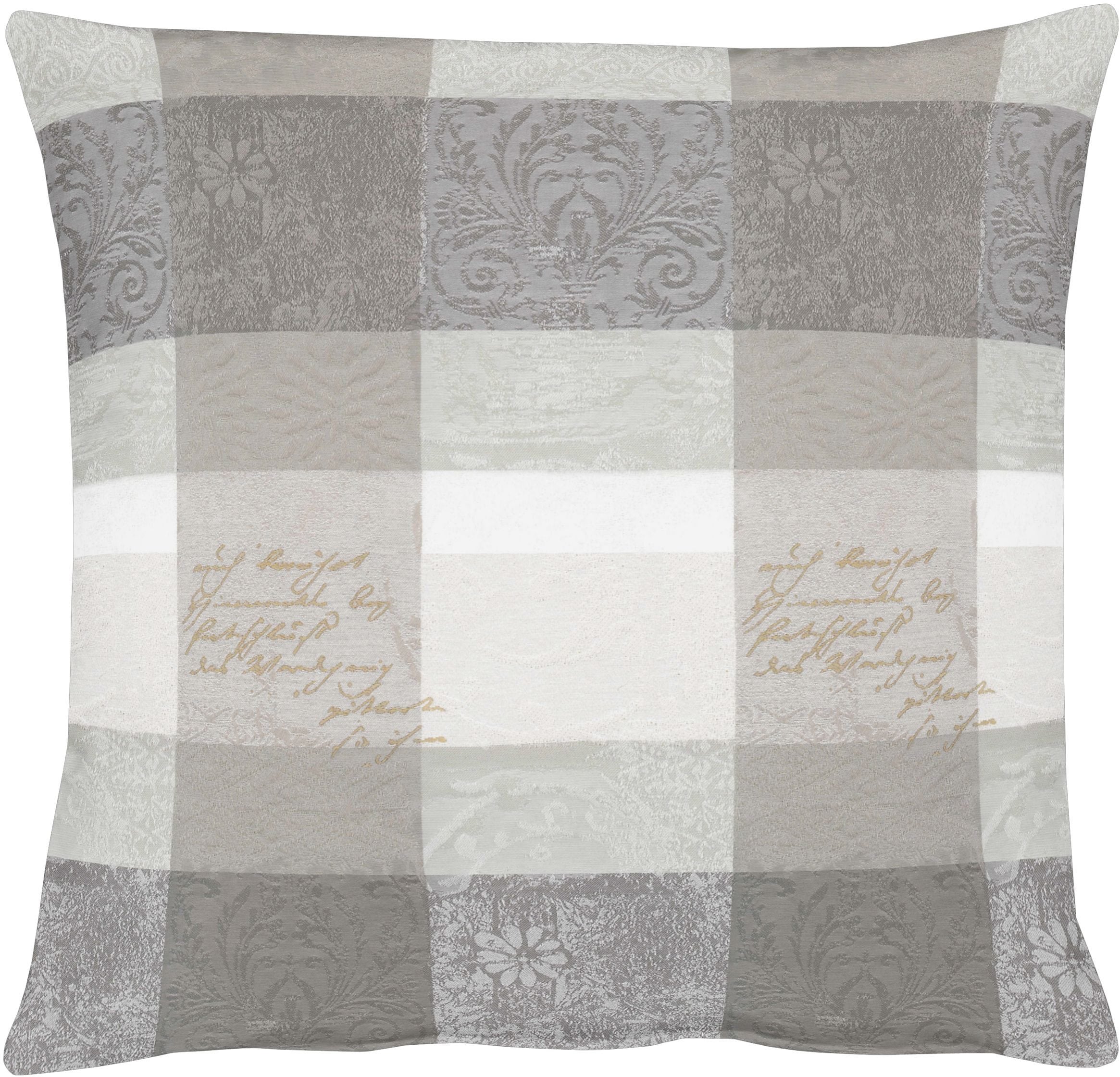 Image of APELT Dekokissen "3042 Zeitlos elegantes Jacquardmotiv" Kissenhülle ohne Füllung, 1 Stück