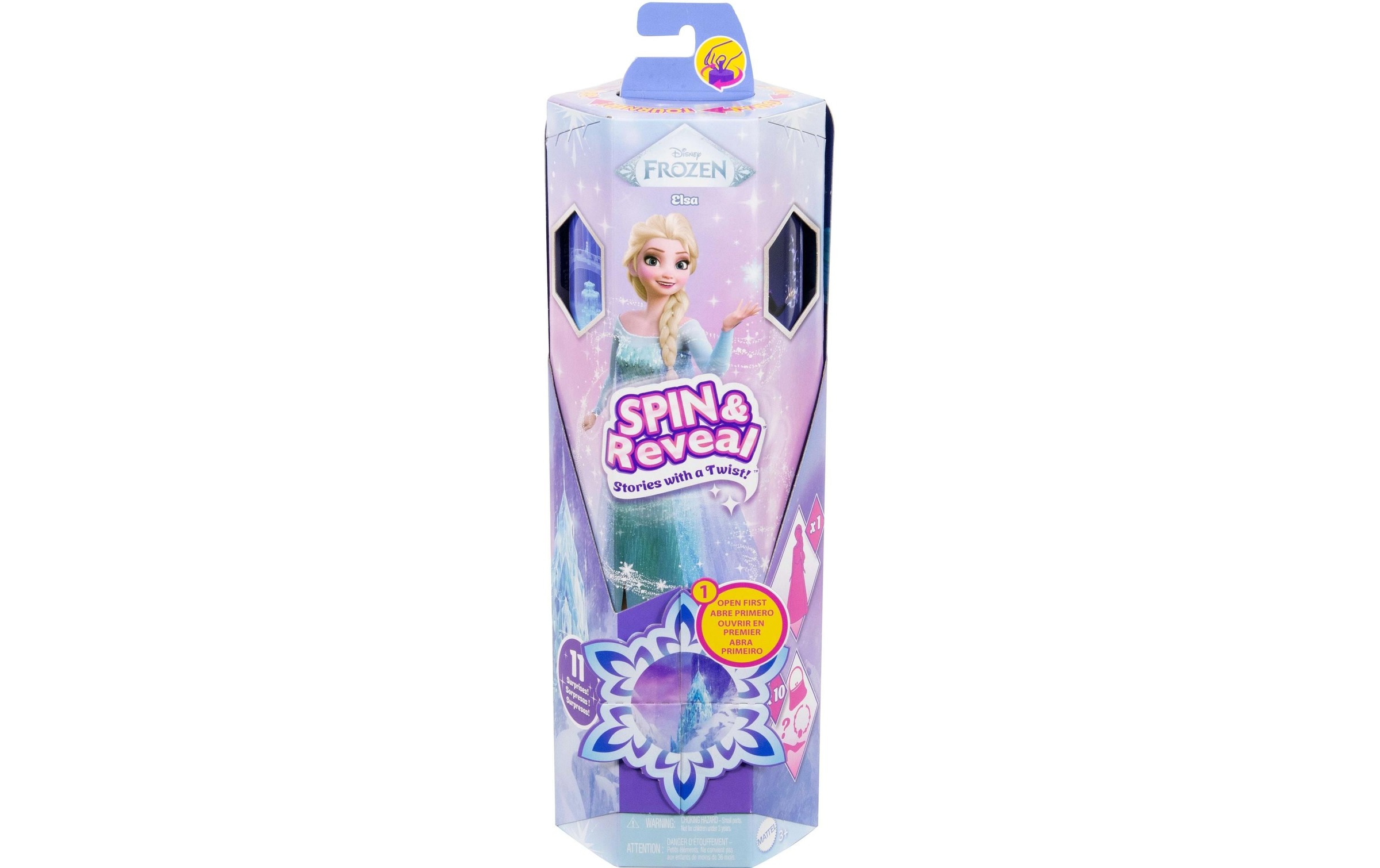 Disney Frozen Anziehpuppe »Frozen Eiskönigin Spin & Reveal Elsa«