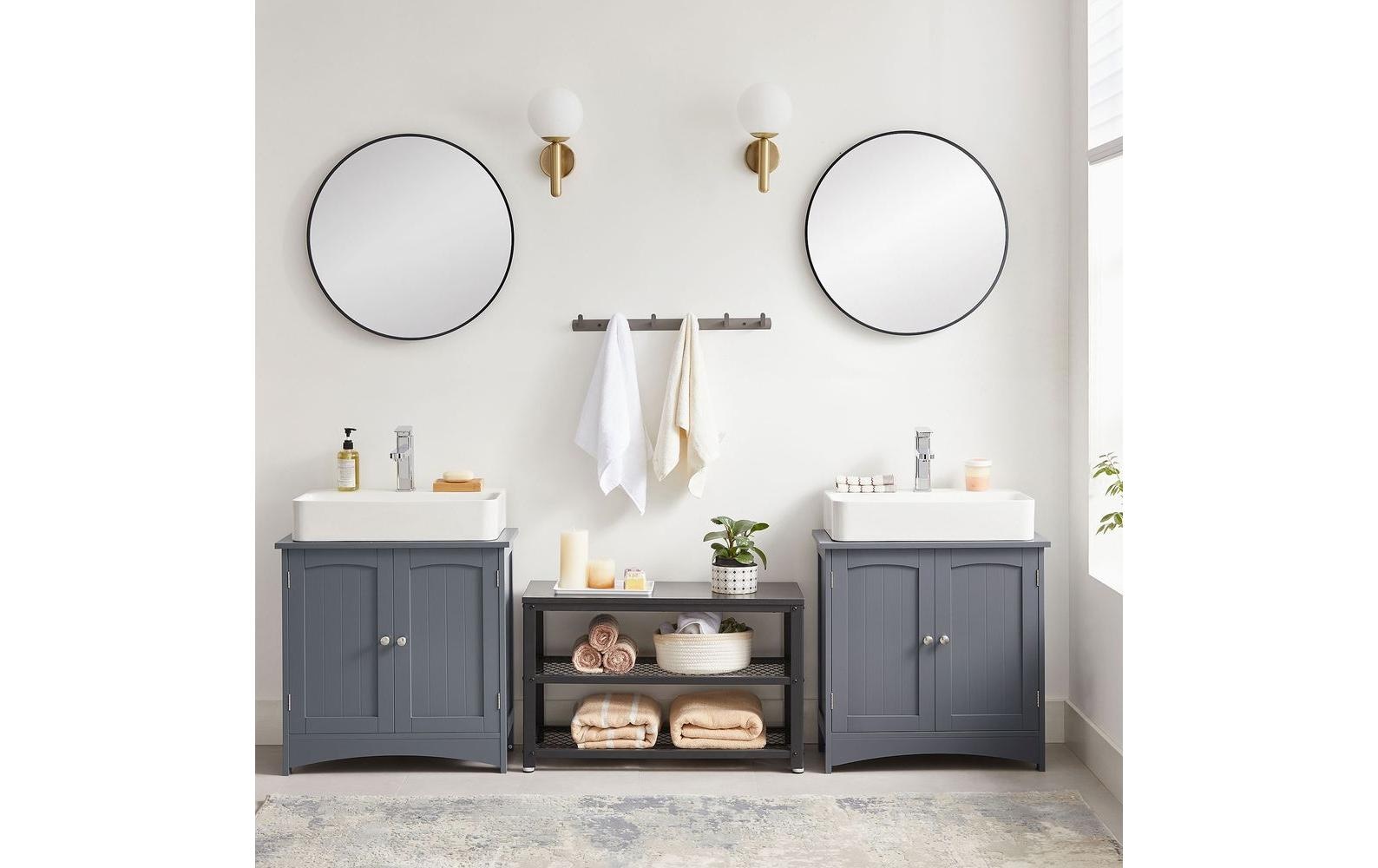 VASAGLE Armoire sous lavabo »mit 2 Türen 60 x 60 cm«