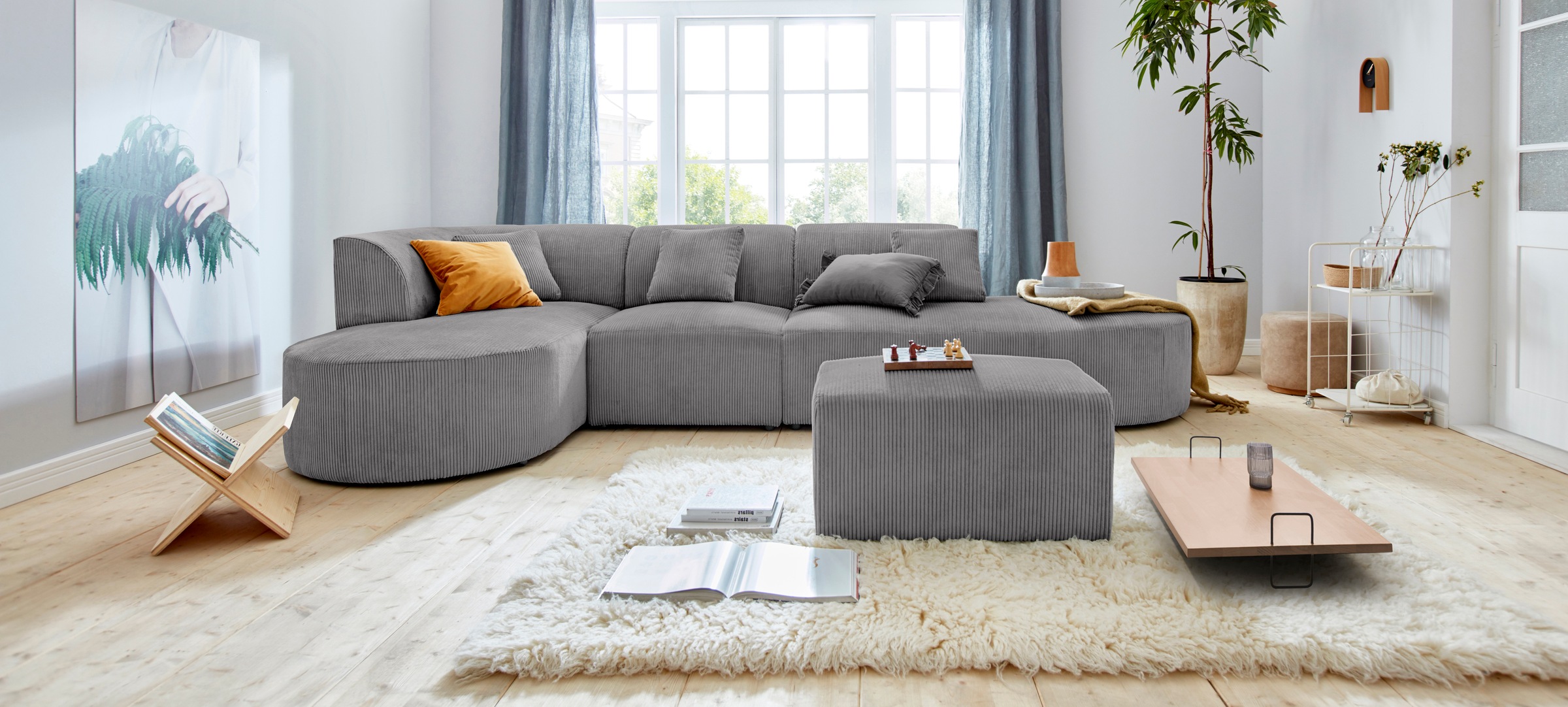 Image of GOODproduct Ecksofa "Alesund L-Form" bestehend aus Modulen, auch einzeln erhältllich, miteinander verbunden