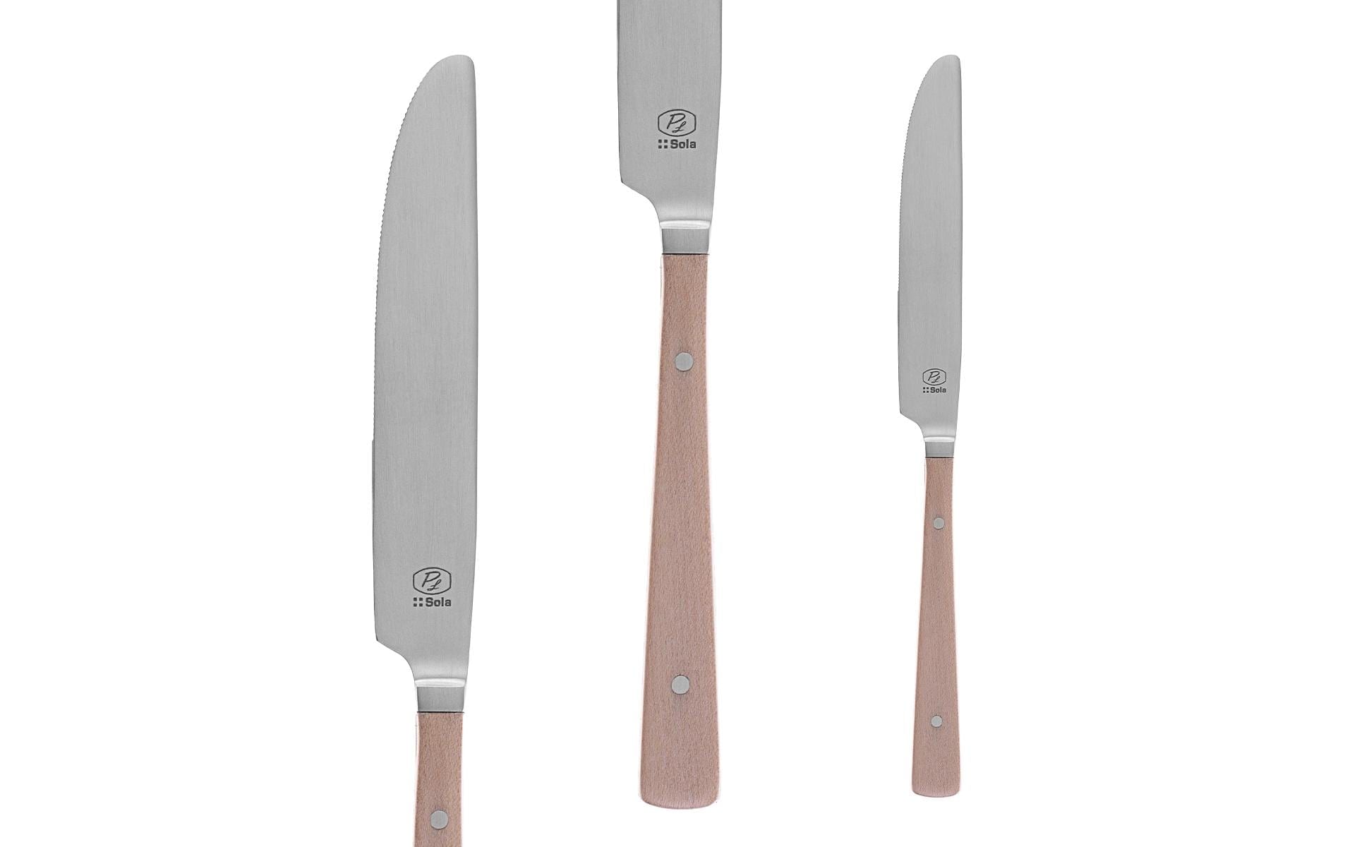 Sola Set de couverts »Image Maple Wood 24-tlg.«