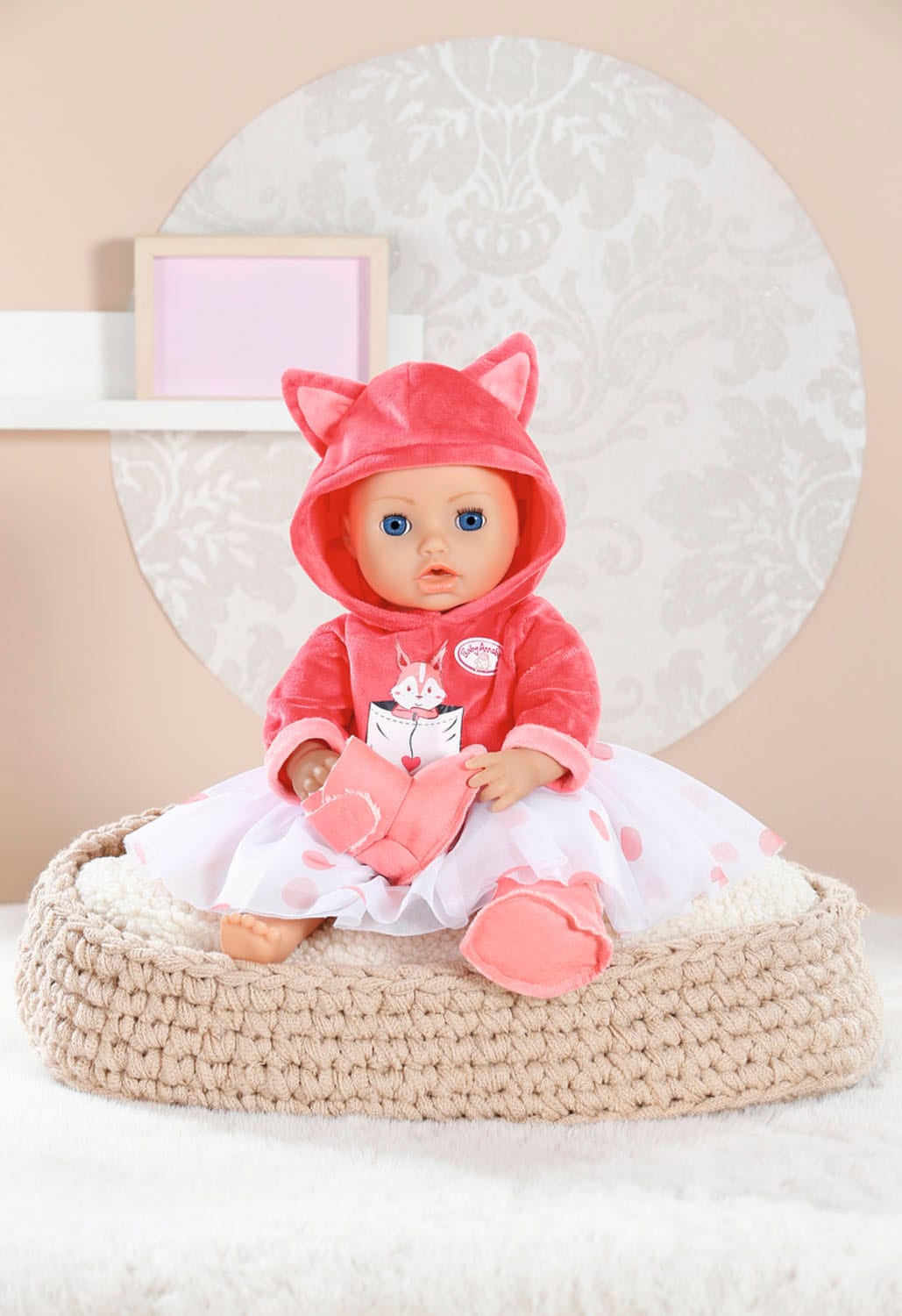 Baby Annabell Puppenkleidung »Deluxe Eichhörnchen Tutu, 43 cm«