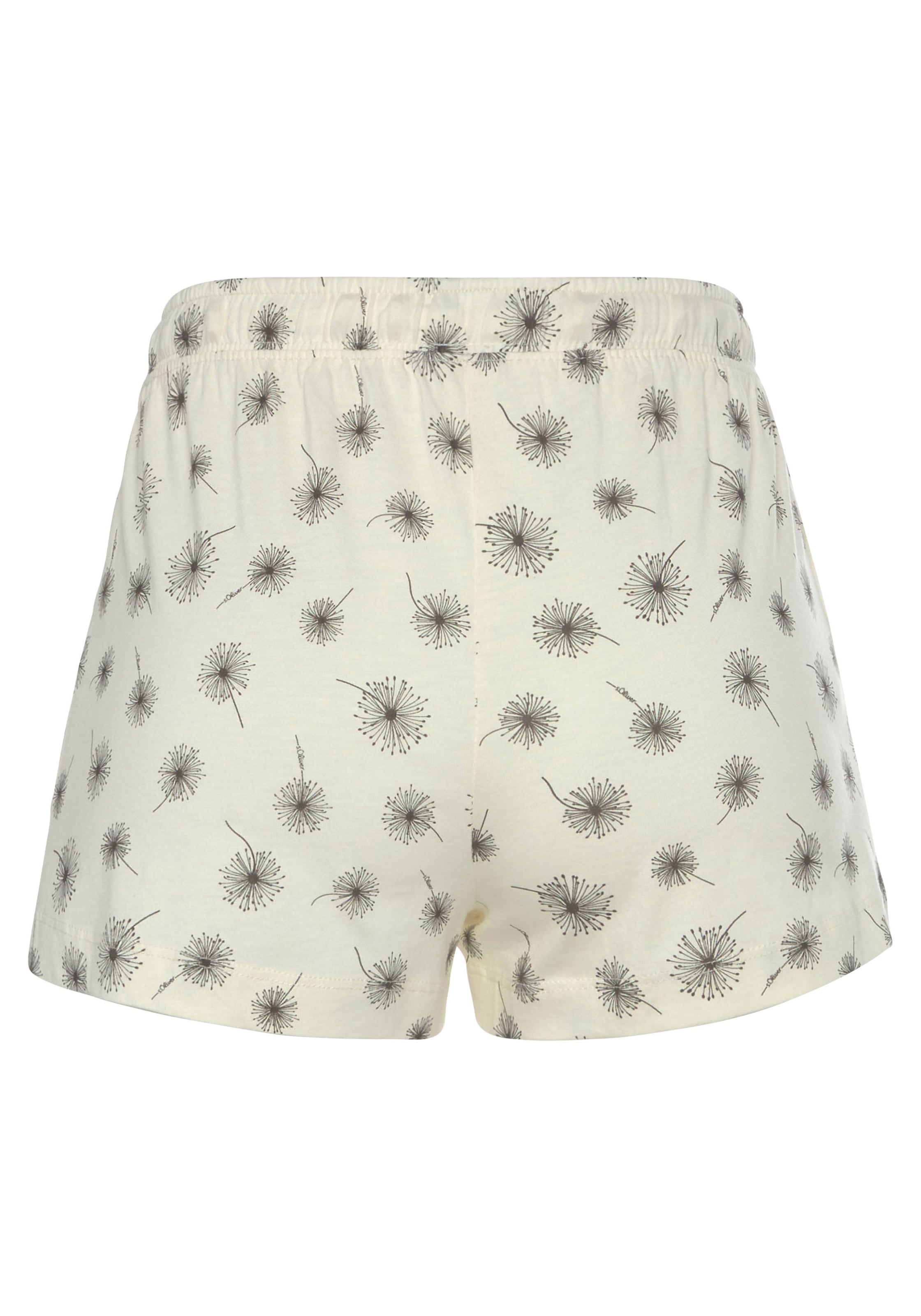 s.Oliver Shorts de pyjama  mit schönem Muster