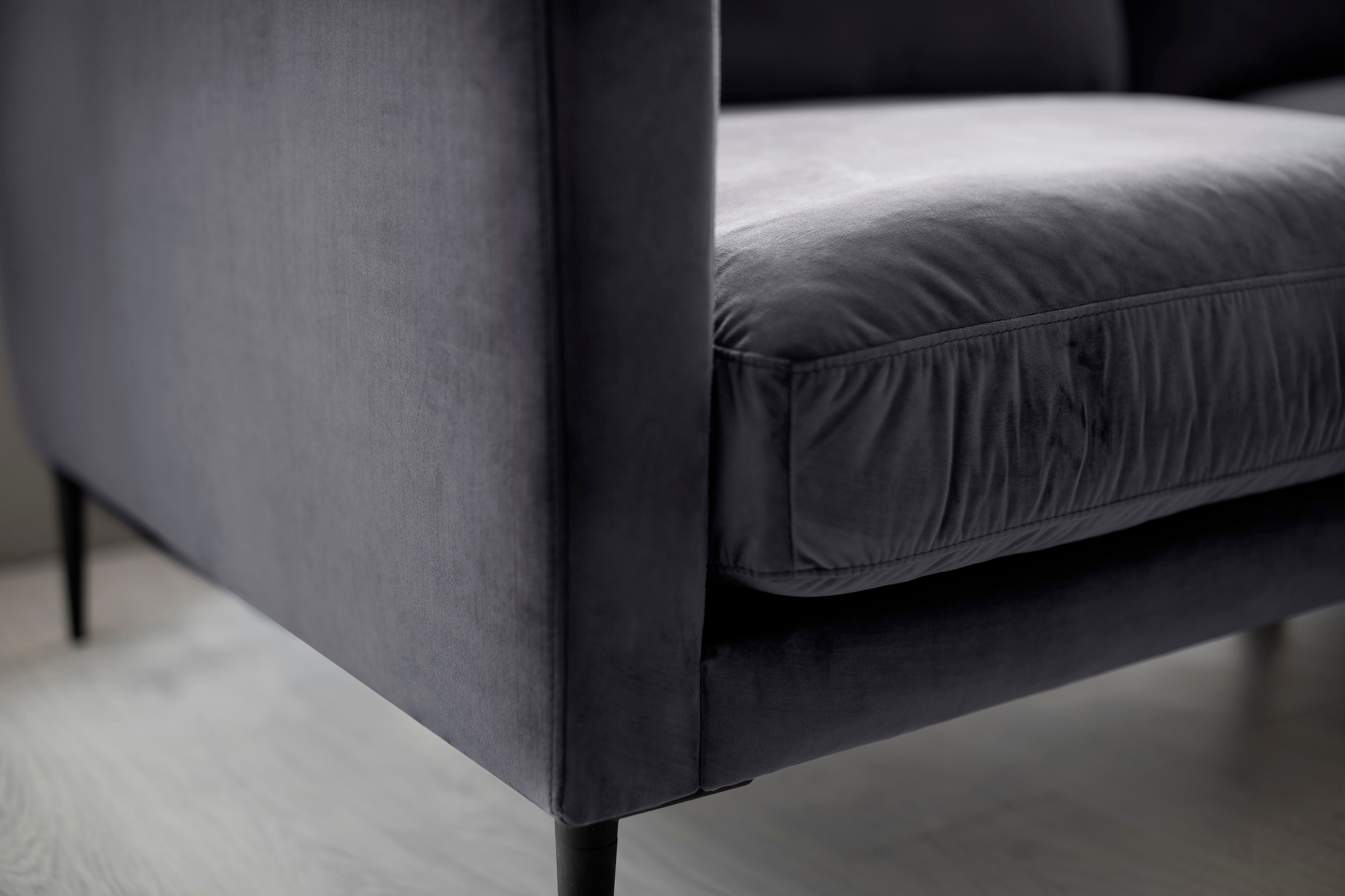 Trends by HG 3-Sitzer »Svea«, mit Metallfuss, frei im Raum stellbar
