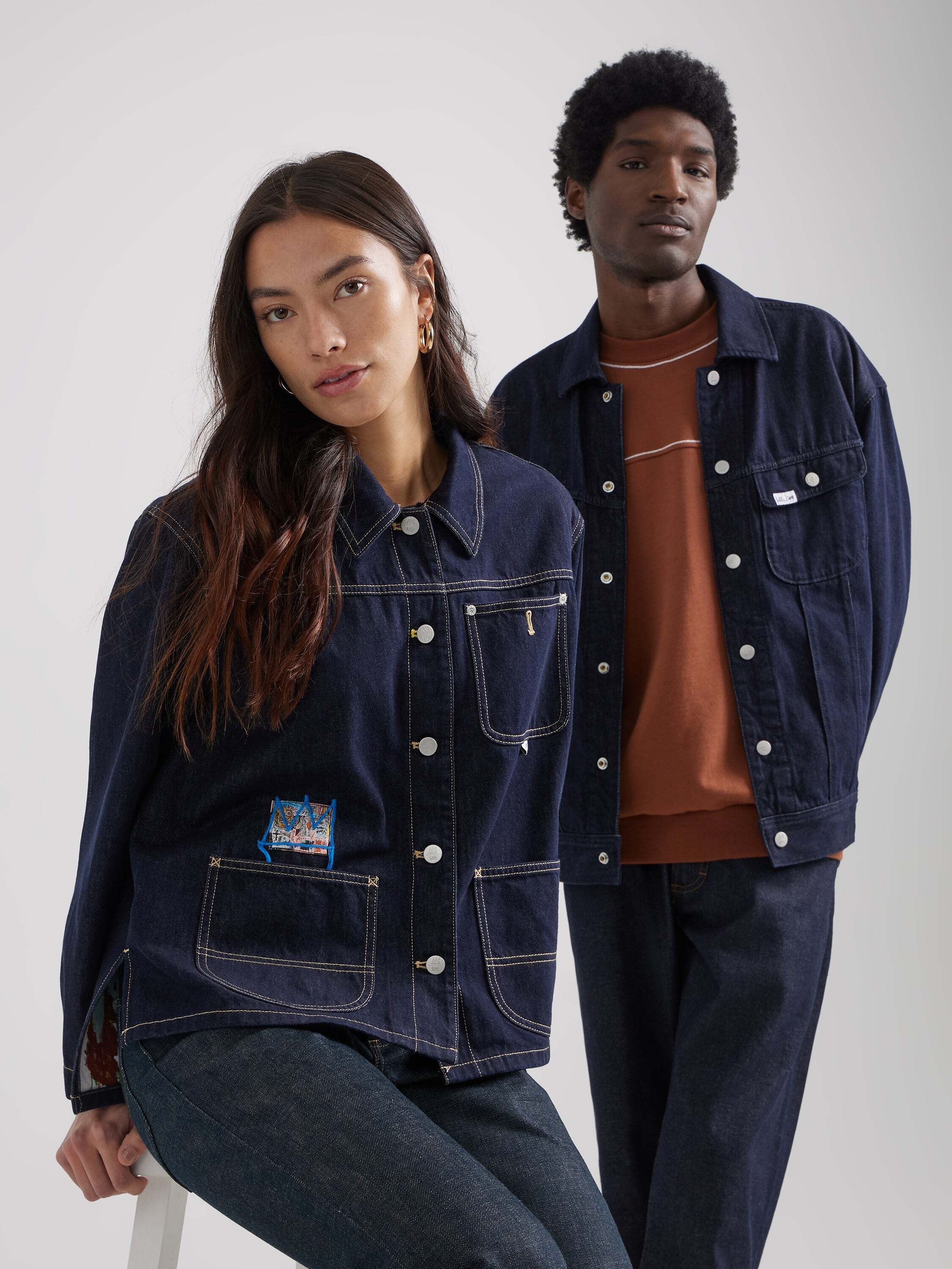 Wrangler Jeansjacke »LEE Jeansjacke JMB Rider Jacket Inside Art«
