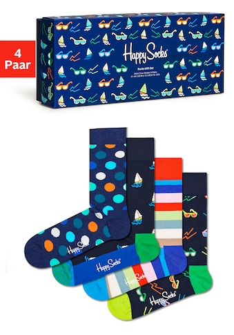 Happy Socks Socken »Navy«, (Box, 4 Paar), in maritimer Geschenkverpackung kaufen