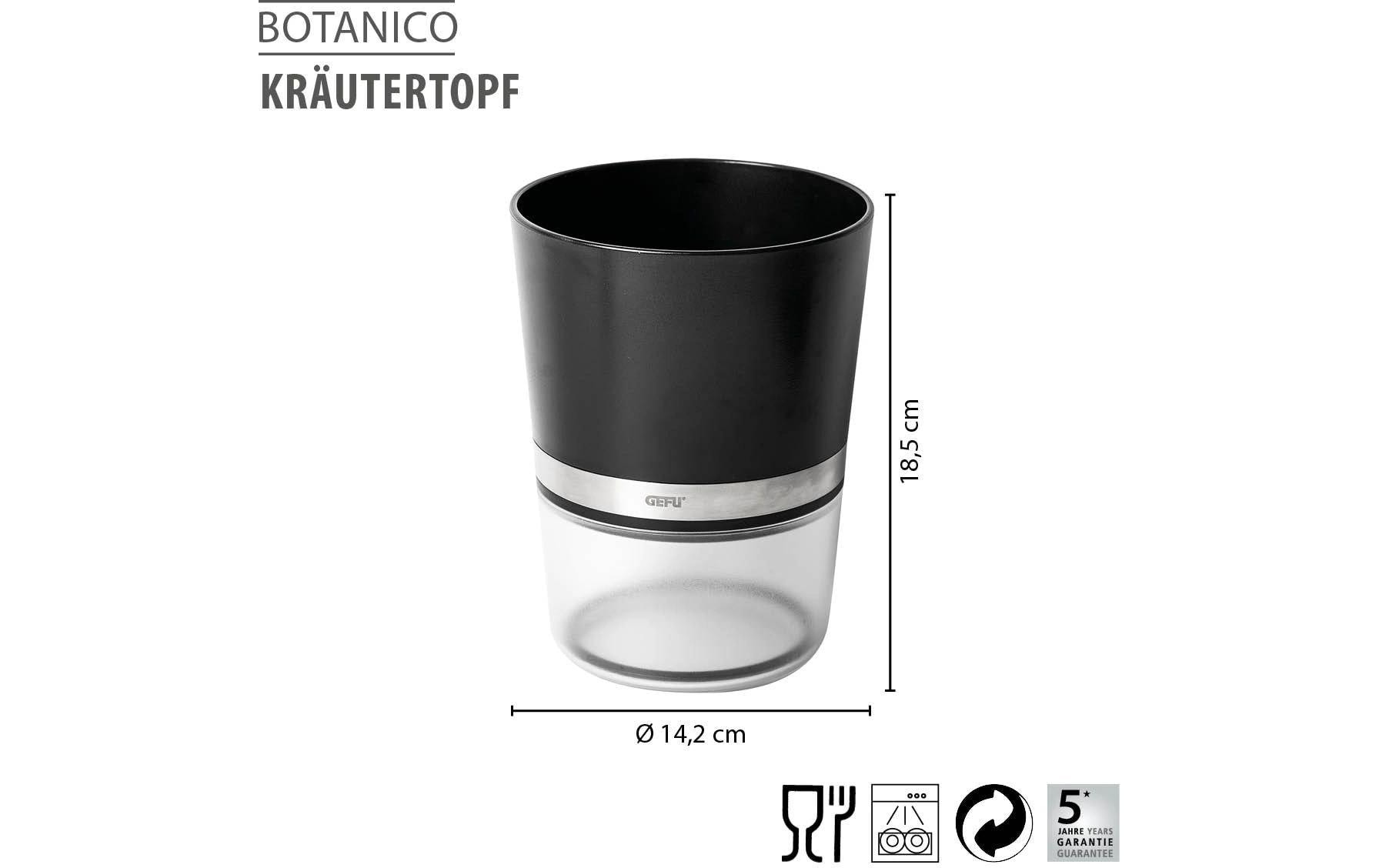 GEFU Kräutertopf »Botanico« mit Bewässerungssystem