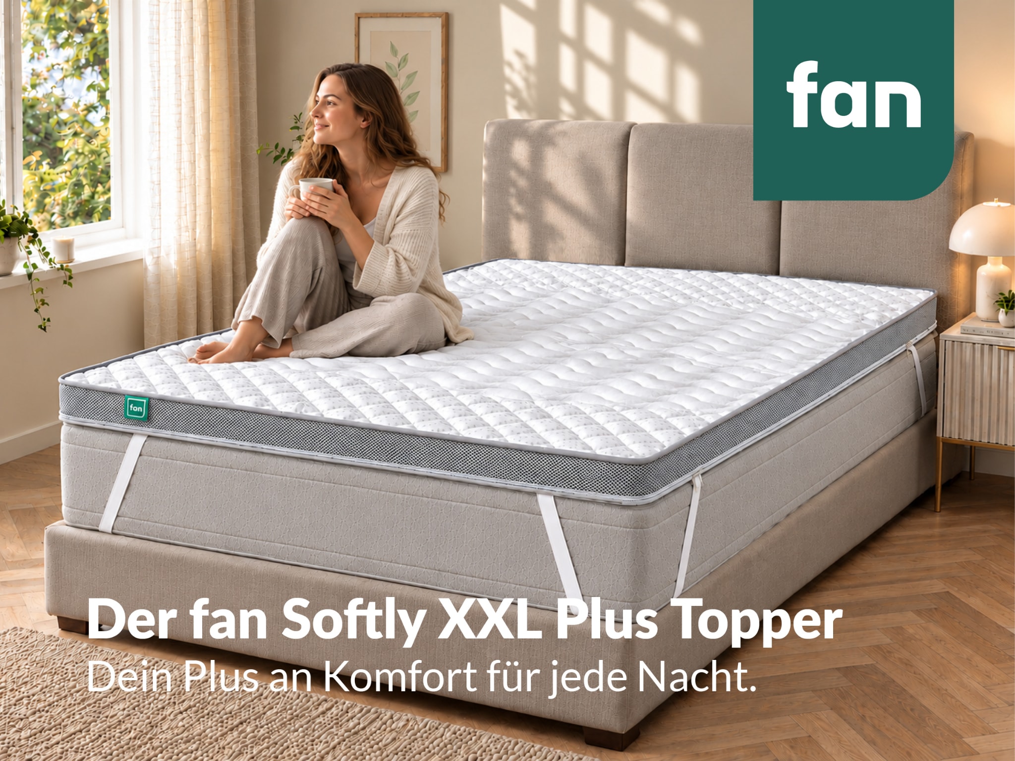 fan Topper »Softly XXL Plus, Topper 90x200, 140x200 cm und weitere Grössen« Favori des clients, plus de 1500 avis positifs >Made in Germany<
