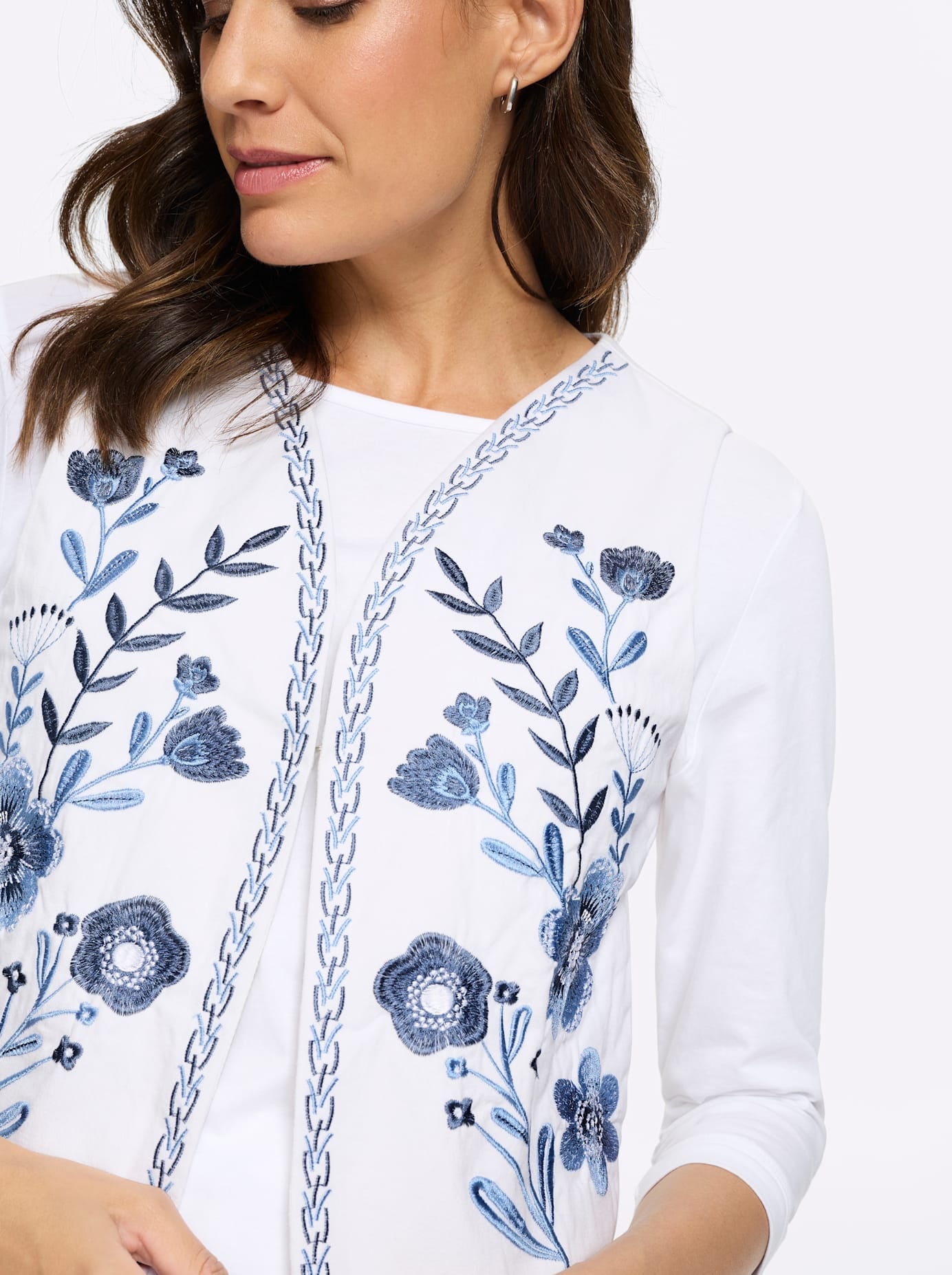 Inspirationen Gilet en jean
