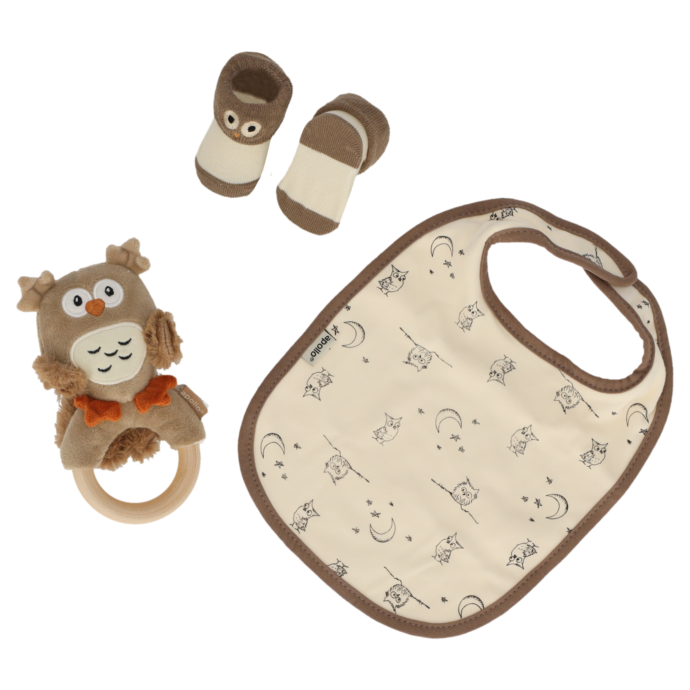 Apollo Neugeborenen-Geschenkset, Süsses, geschlechtsneutales Babyset