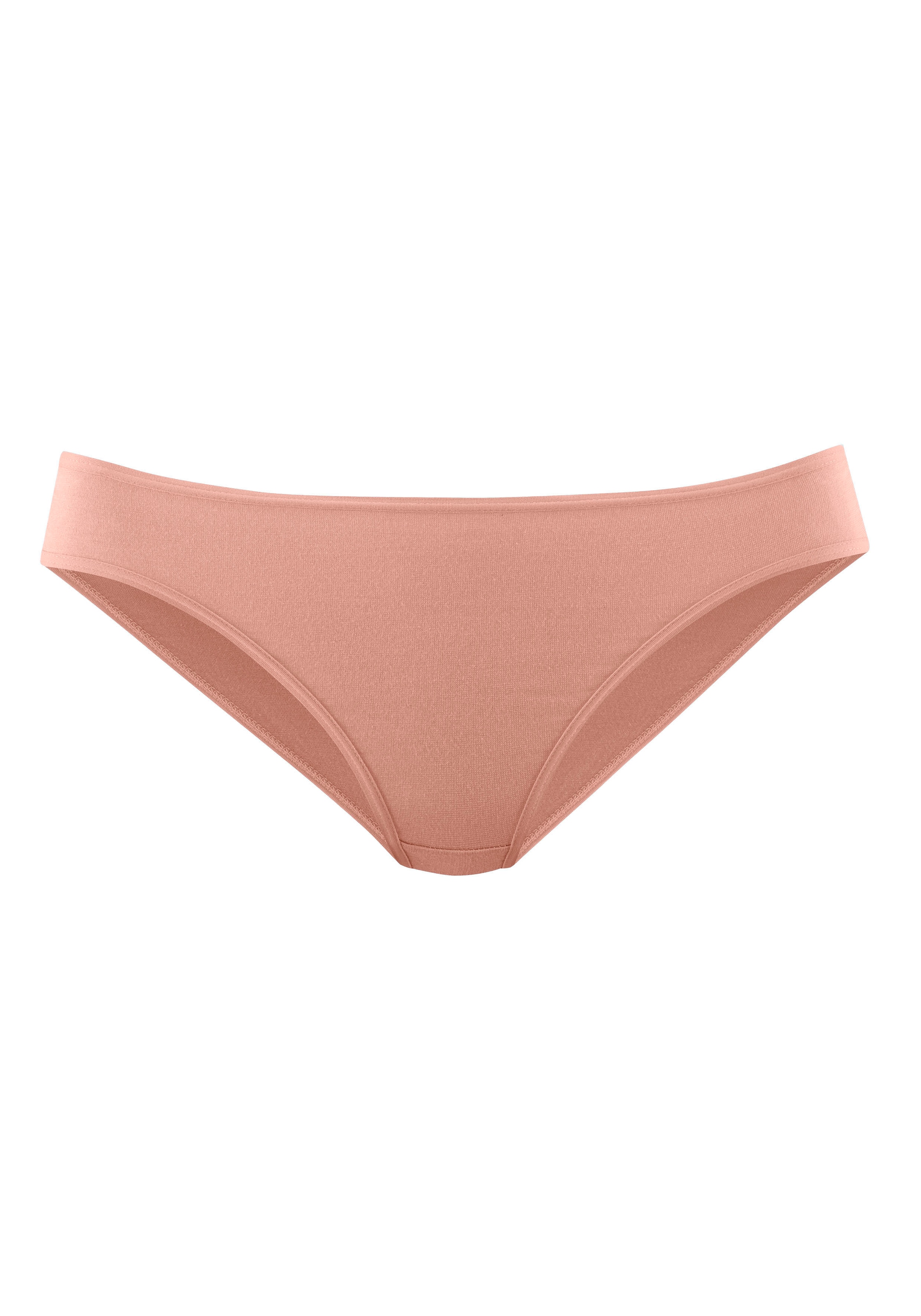 petite fleur Bikinislip, (10er-Pack), aus elastischer Baumwolle