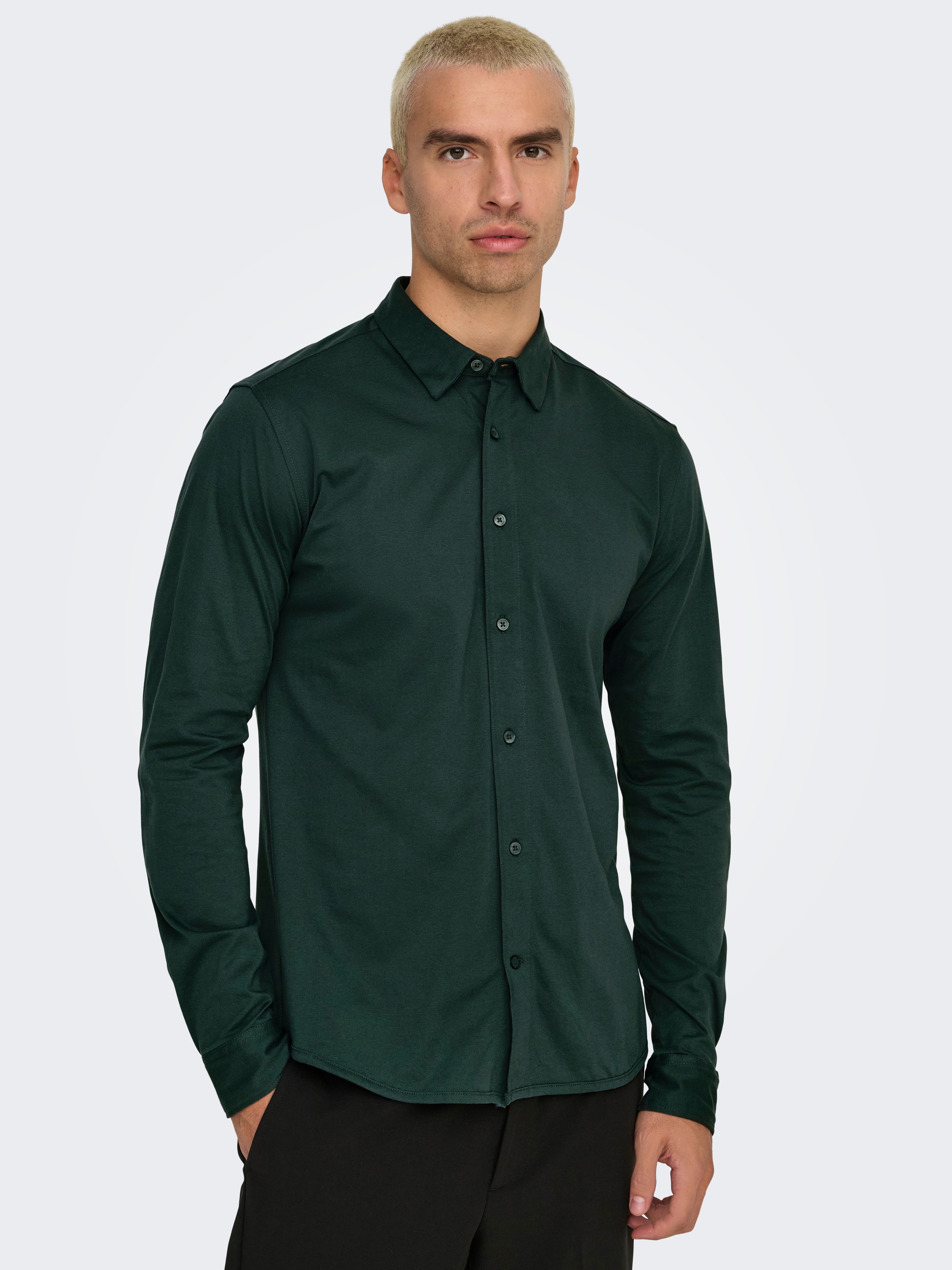 Image of ONLY & SONS Langarmhemd "ONSROBIN B/U LS STRETCH SHIRT NOOS"