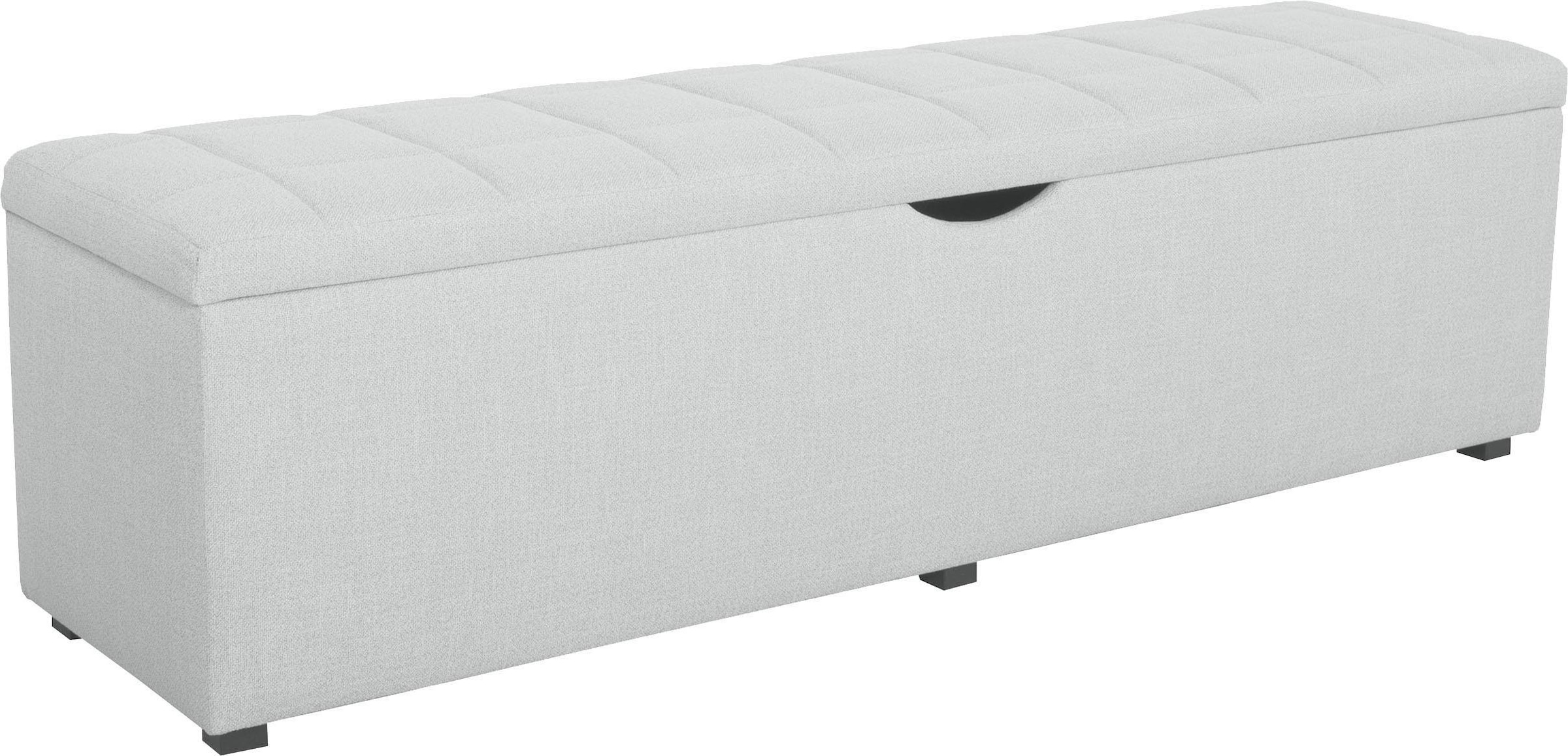 Home affaire Banc à tabouret »Checked« mit Stauraum, Breite 120 cm und 160 cm, als Bettbank geeignet