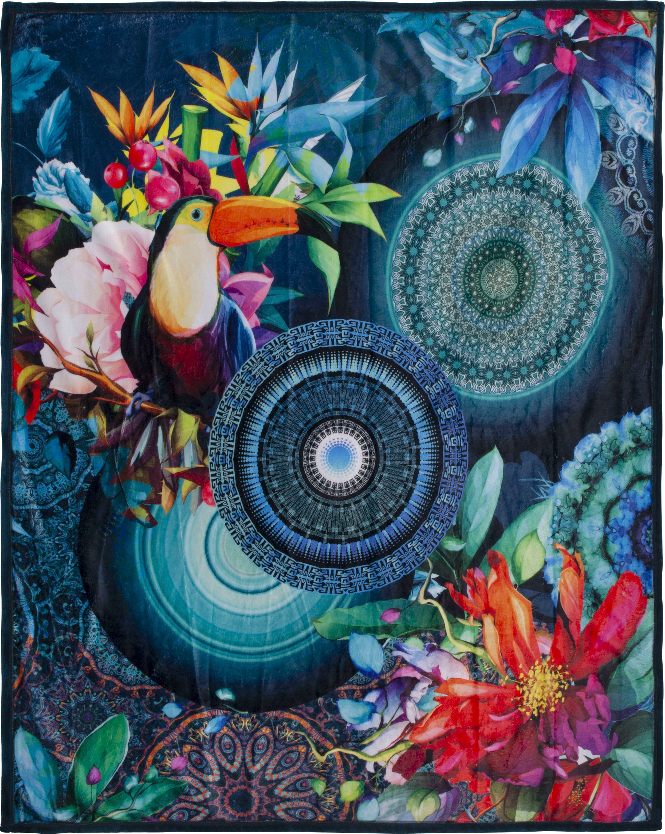 Image of hip Plaid »Cailani«, mit Mandalas, Kuscheldecke bei Ackermann Versand Schweiz