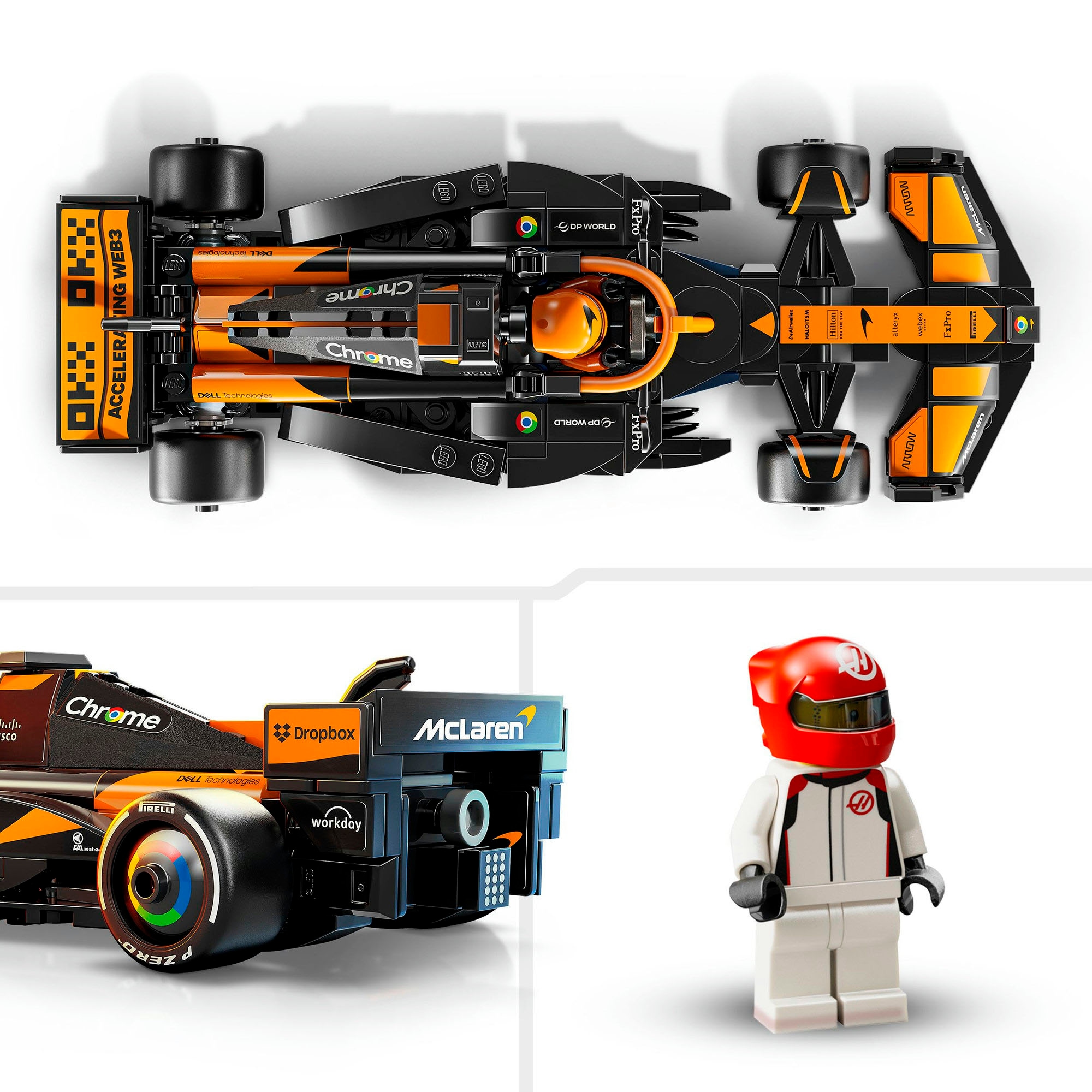 LEGO® Pions de construction »McLaren F1® Team MCL38 Rennauto (77251), LEGO® Speed Champions« Made in Europe