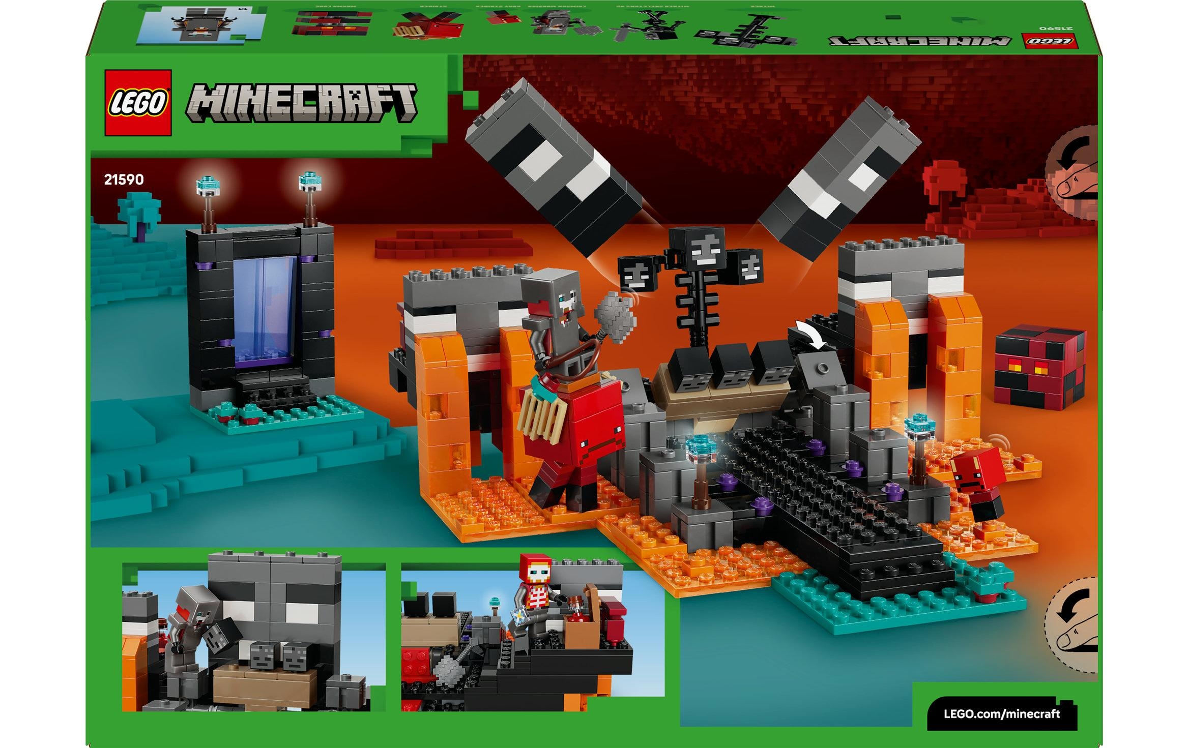   Konstruktionsspielsteine »Minecraft Duell mit dem Wither 21590« Kategorie: Fantasy-Welt