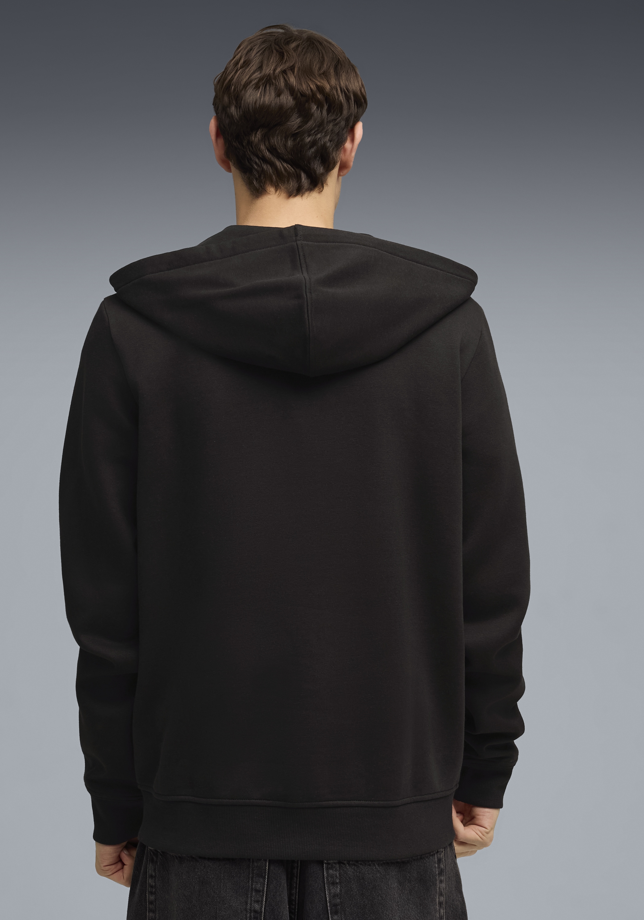 PUMA Veste d'entraînement »BMW MMS ESS FLEECE JACKET« ohne Kapuze mit Reissverschluss, Rundhalsausschnitt, Regular Fit