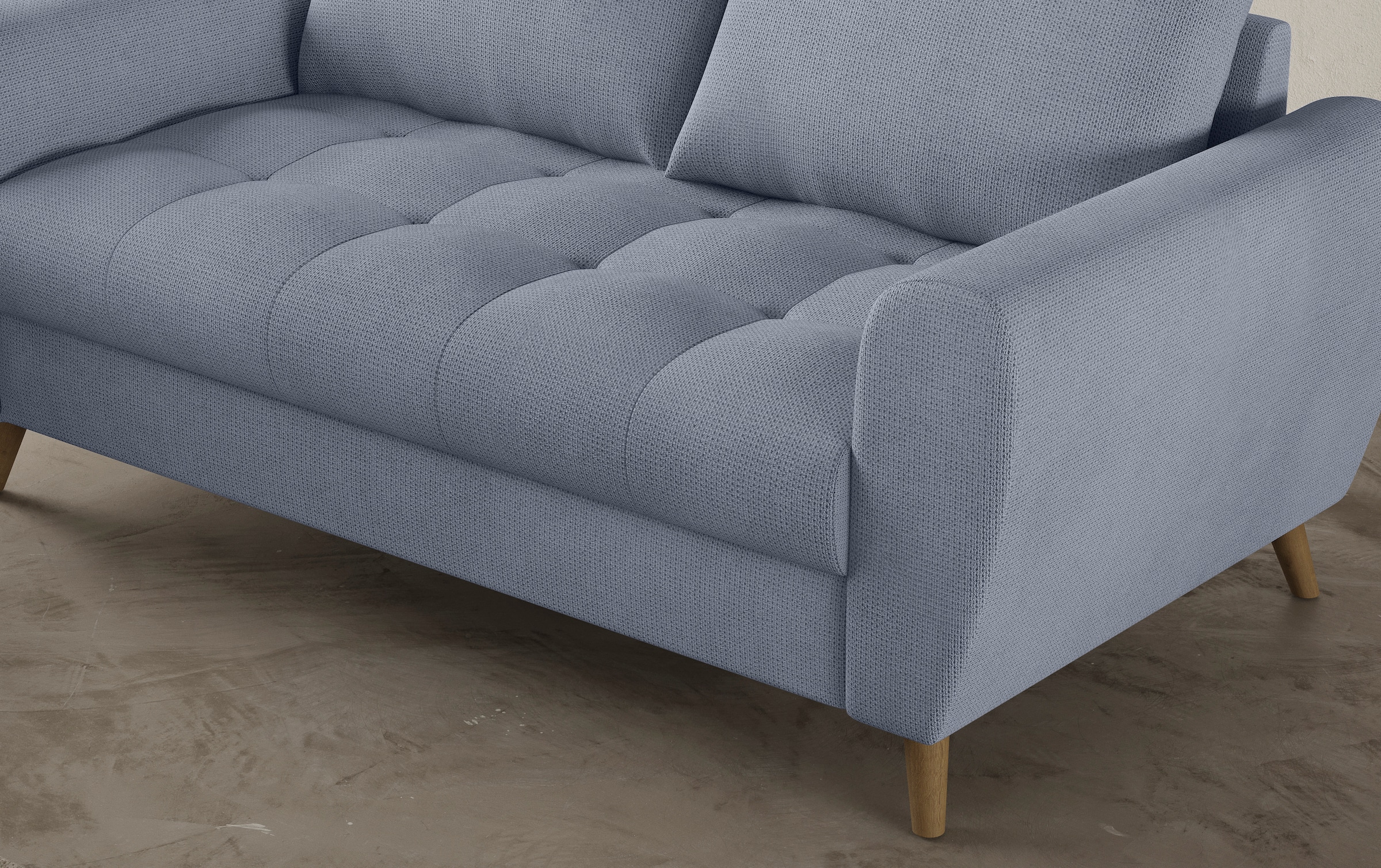 Mr. Couch 2,5-Sitzer »Blackburn II«, Mit Kaltschaumpolsterung bis 140 kg belastbar