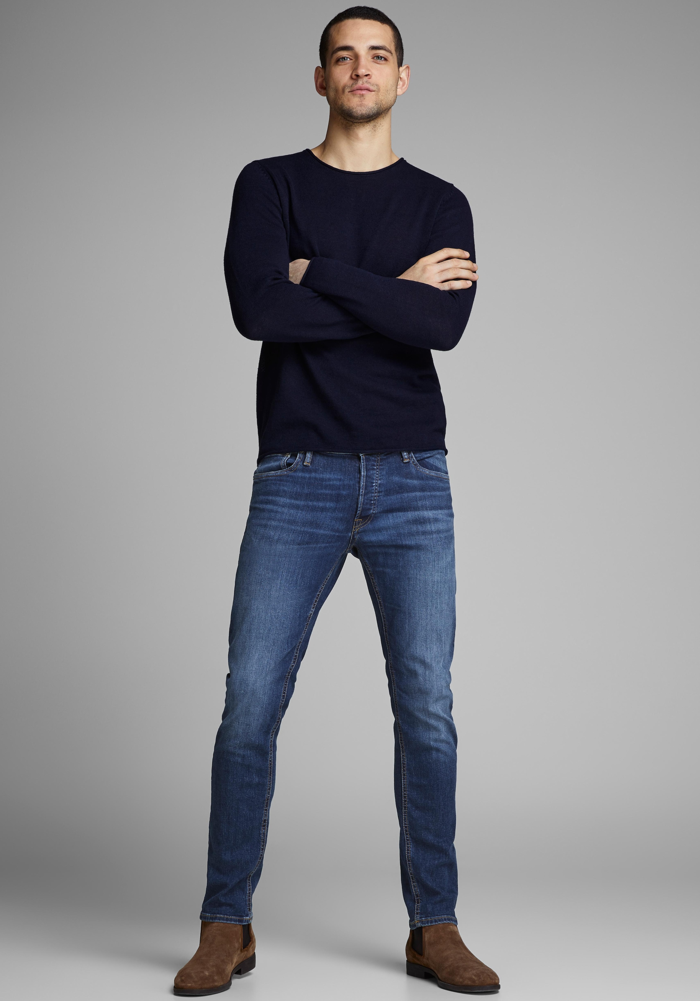 Jack & Jones Slim-fit-Jeans »JJIGLENN JJORIGINAL SQ 913 NOOS«