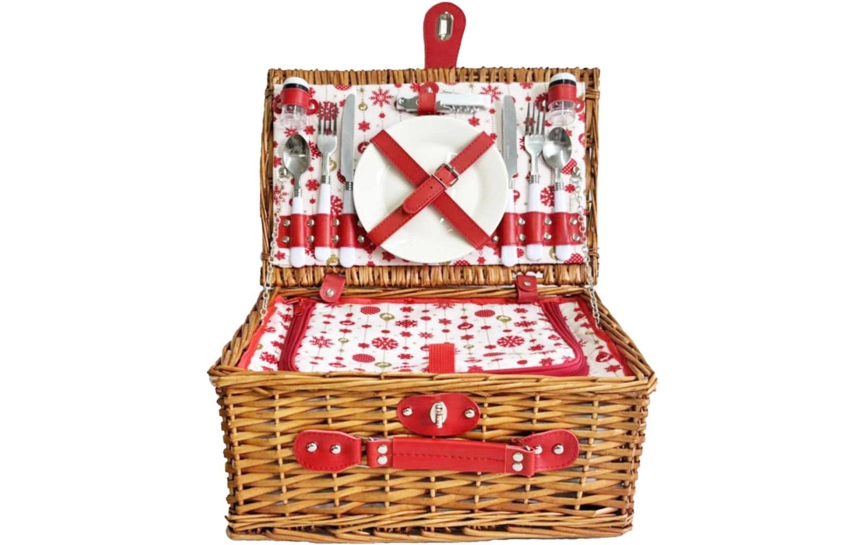 Image of Picknickkorb "Dameco 2 Personen 13-teilig"