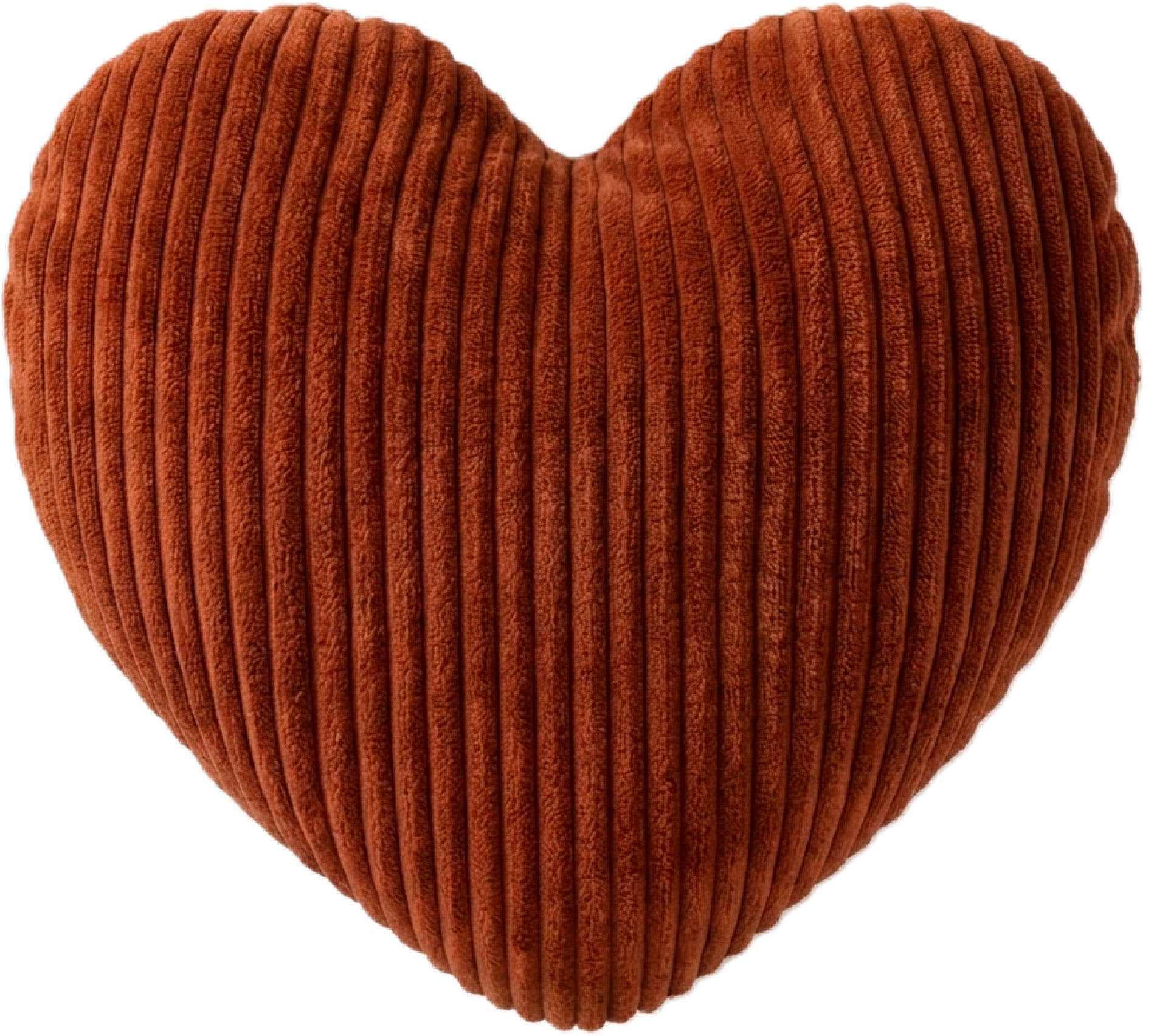 Image of done. Dekokissen "SHAPE HEART" Drei Stoffvarianten: Chenille, Bouclé und Kord