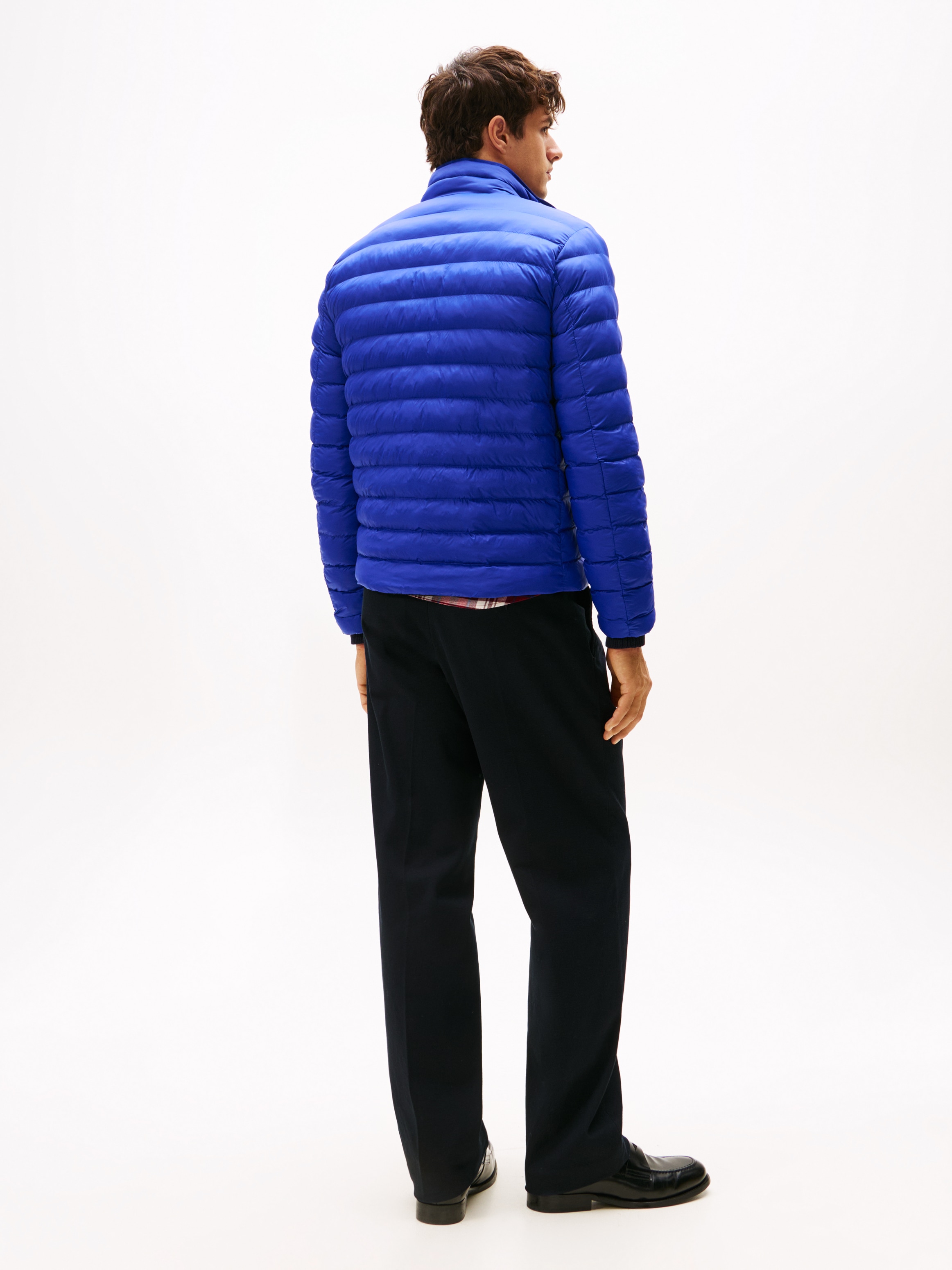 Tommy Hilfiger Steppjacke »PACKABLE RECYCLED JACKET«, Übergangsjacke mit Logostickerei