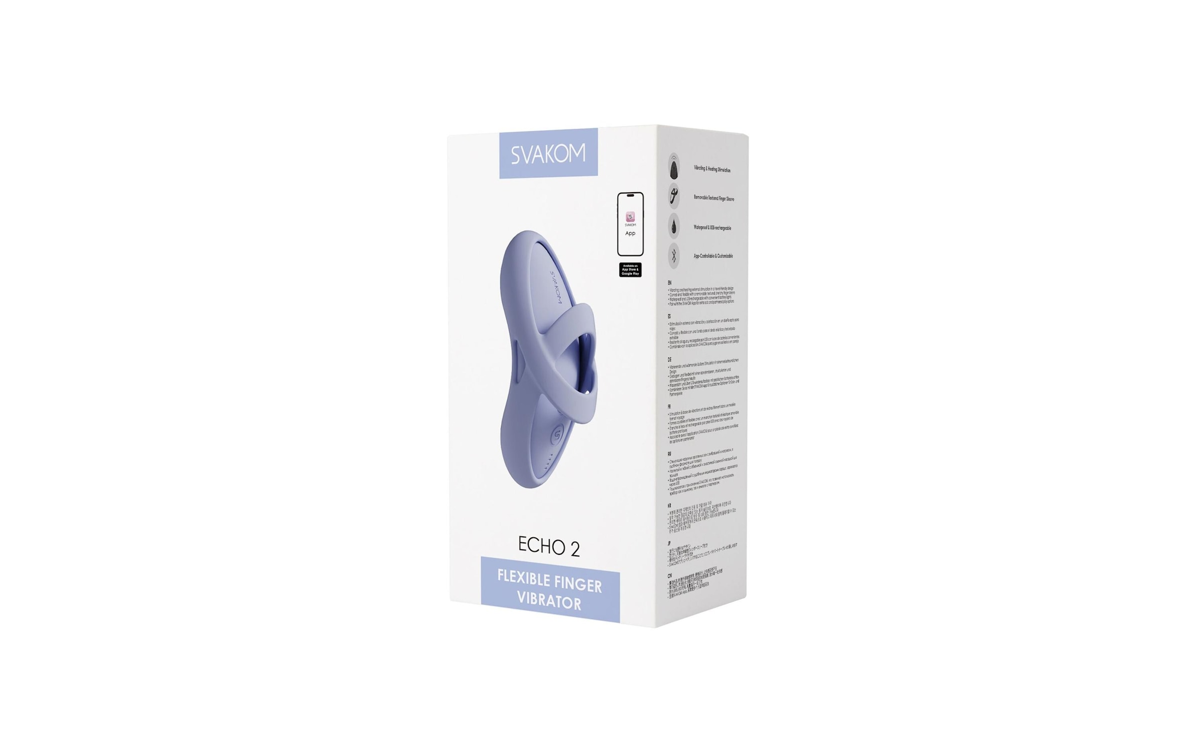 Svakom Vibrator »2 Sky Blue«