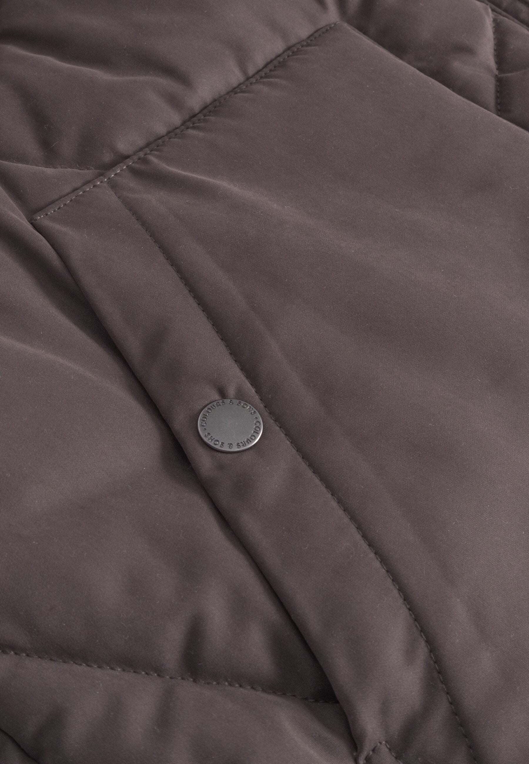 colours & sons Kurzjacke »colours & sons Weste Vest Puffer Quilted«