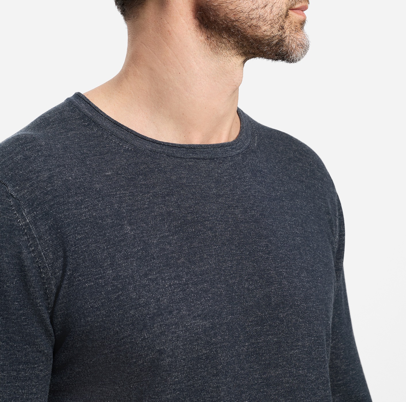 OLYMP Rundhalspullover »OLYMP Strick Casual« Crew Neck