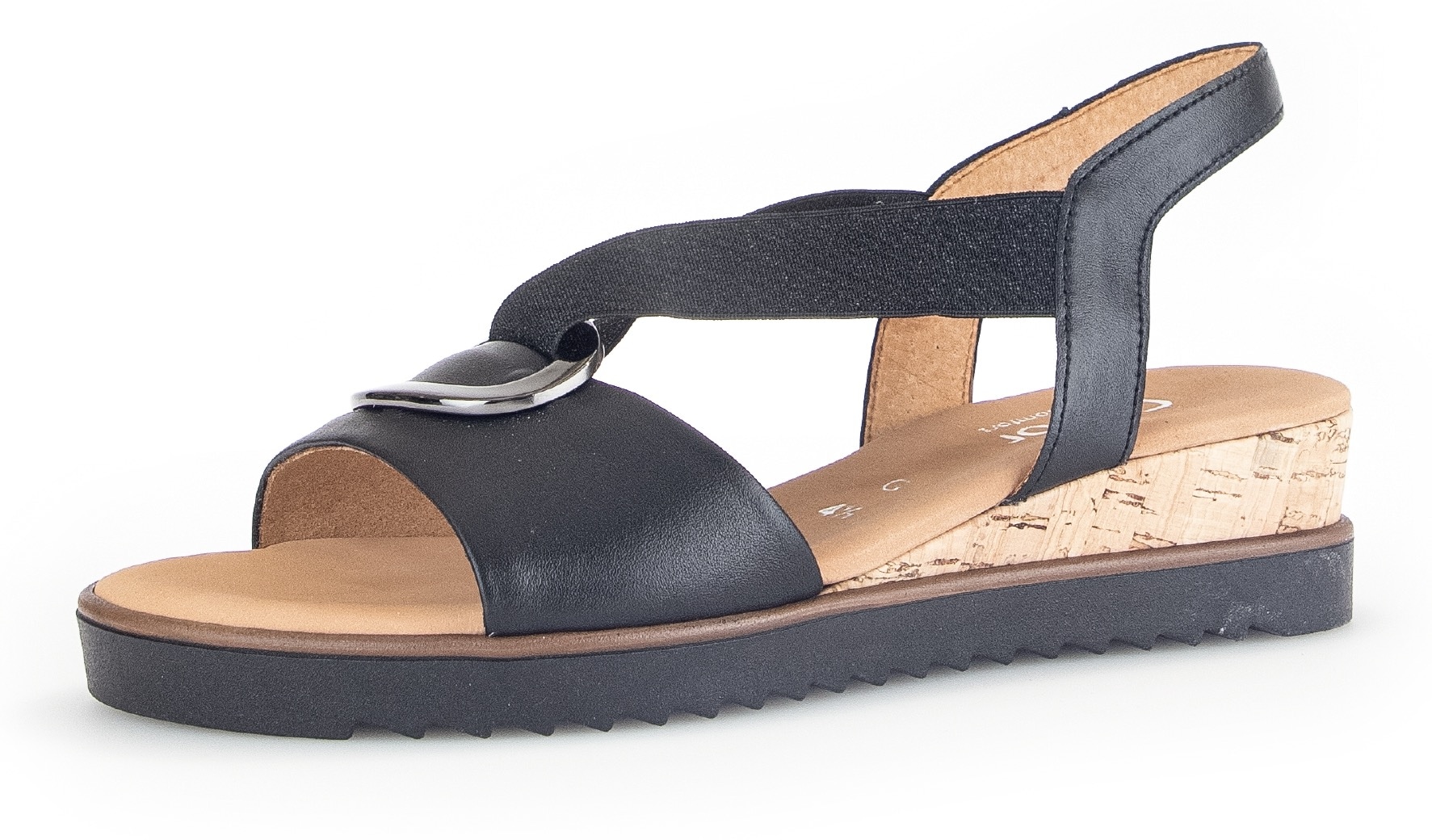 Sandalette »GENUA«, Sommerschuh, Sandale, Keilabsatz, in Schuhweite G (weit)