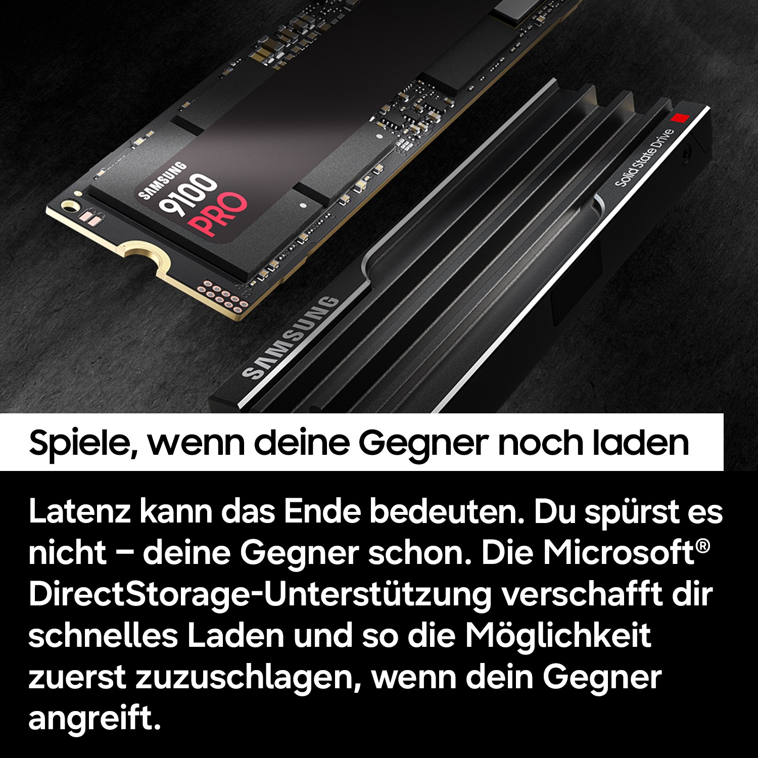 Samsung interne Gaming-SSD »9100 PRO SSD« 2,5 1 TB Anschluss PCI Express 5.0