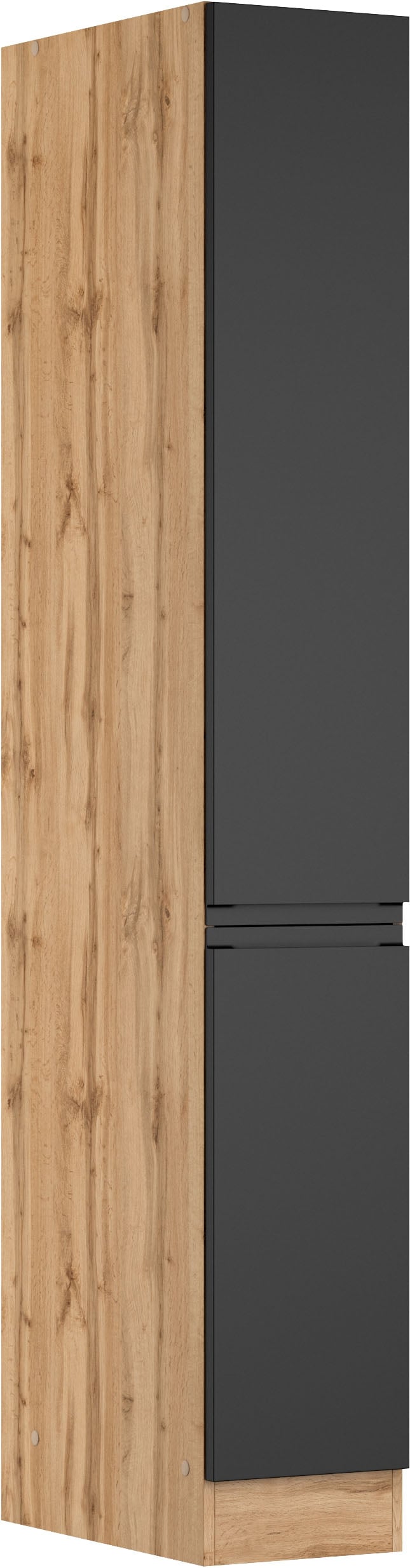 Image of KOCHSTATION Apothekerschrank "KS-Virginia,neu in verbesserter Ausführung" Stauraum, Softclose, Breite 30 cm, Höhe 200 cm, 2 Auszüge, Soft-Close-Funktion