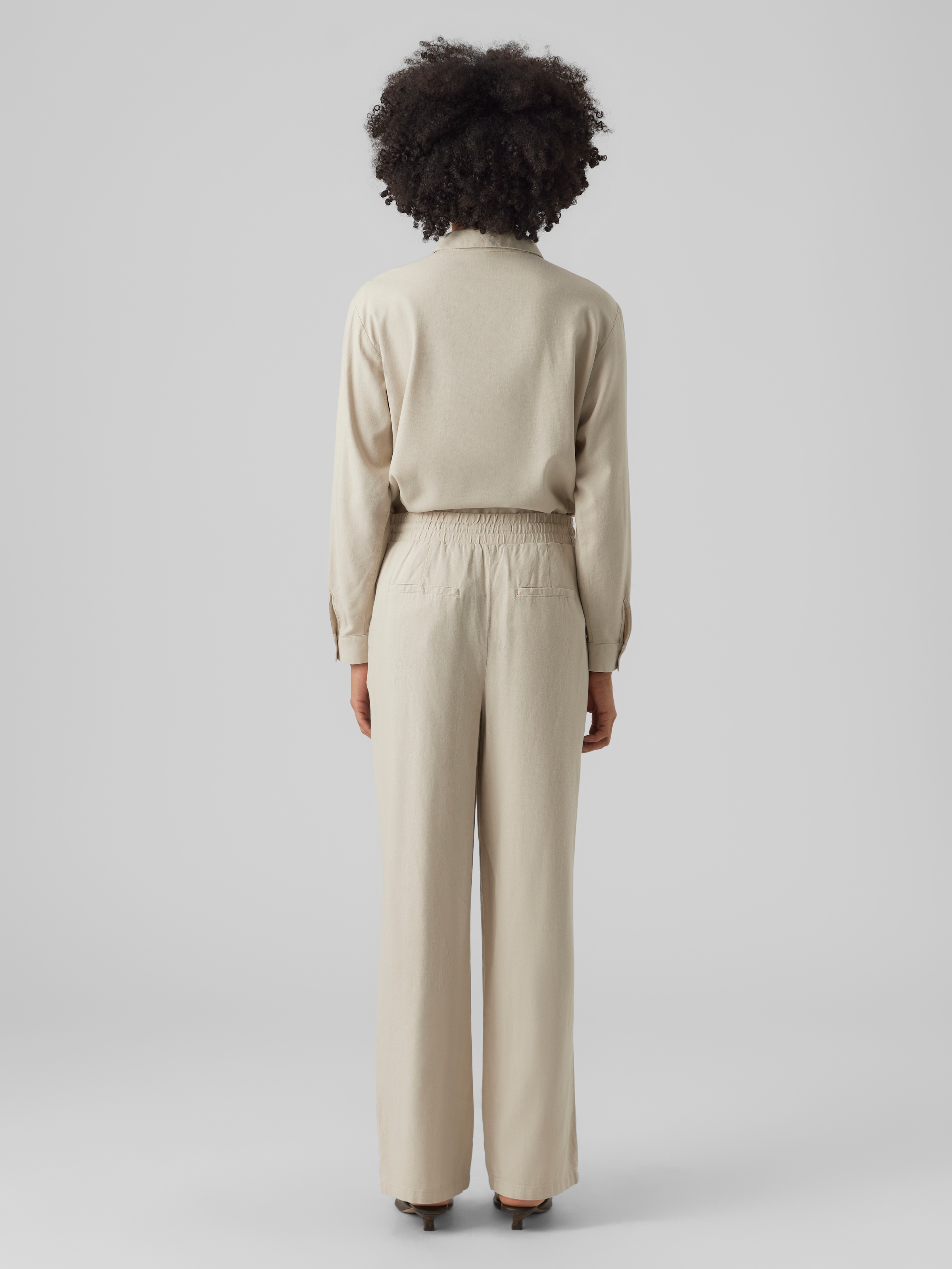 Vero Moda Schlupfhose »VMJESMILO HW WIDE PANTS WVN NOOS«  mit Seitentaschen