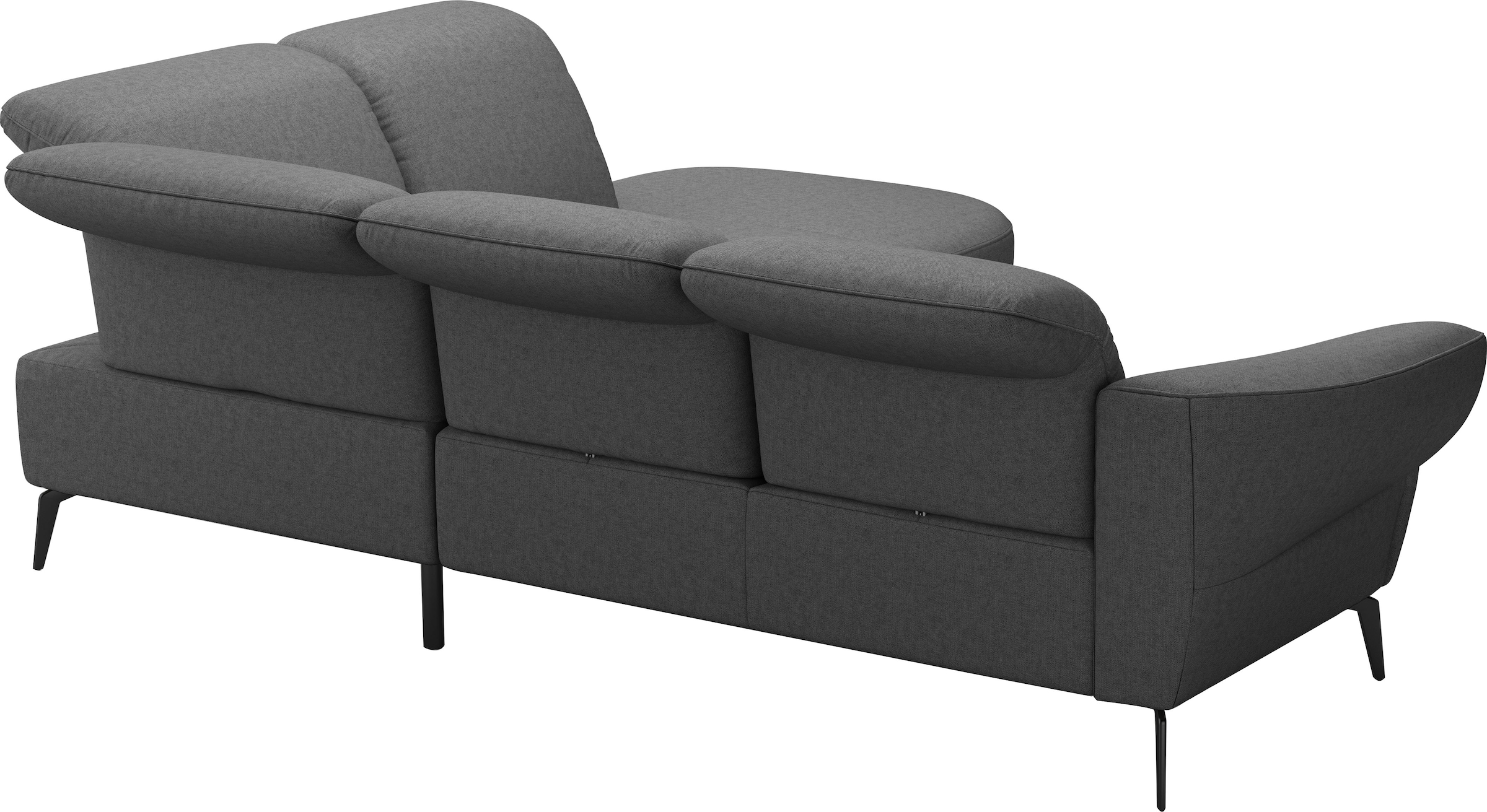 sit&more Ecksofa »Dance, L-Form, inkl. Sitztiefenverstellung«, inkl. Click&Seat, optional mit Kopfteilverstellung