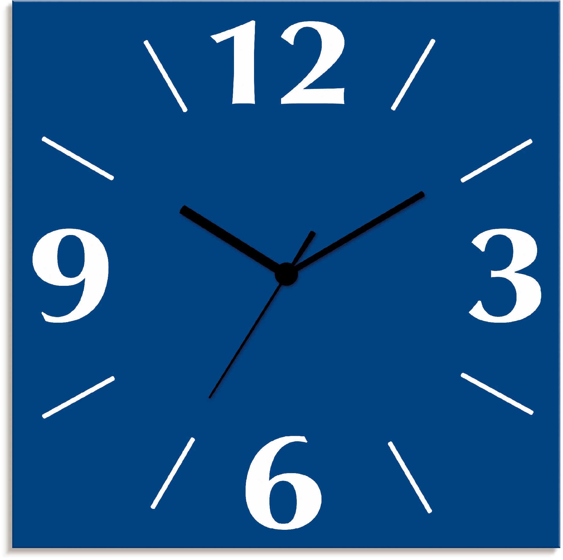 Artland Horloge murale »Uni Trendfarben« wahlweise mit Quarz- oder Funkuhrwerk, lautlos ohne Tickgeräusche
