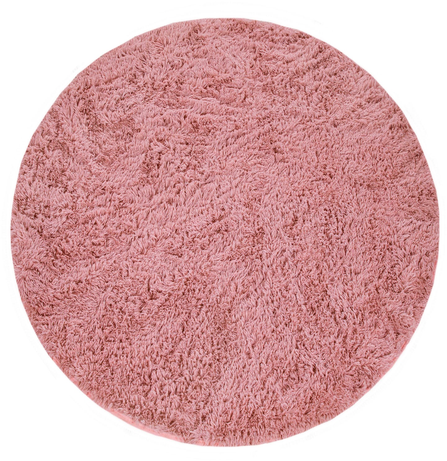 Paco Home Hochflor-Teppich »Silky 591«, rund, 37 mm Höhe, Uni Farben, besonders weich und kuschelig
