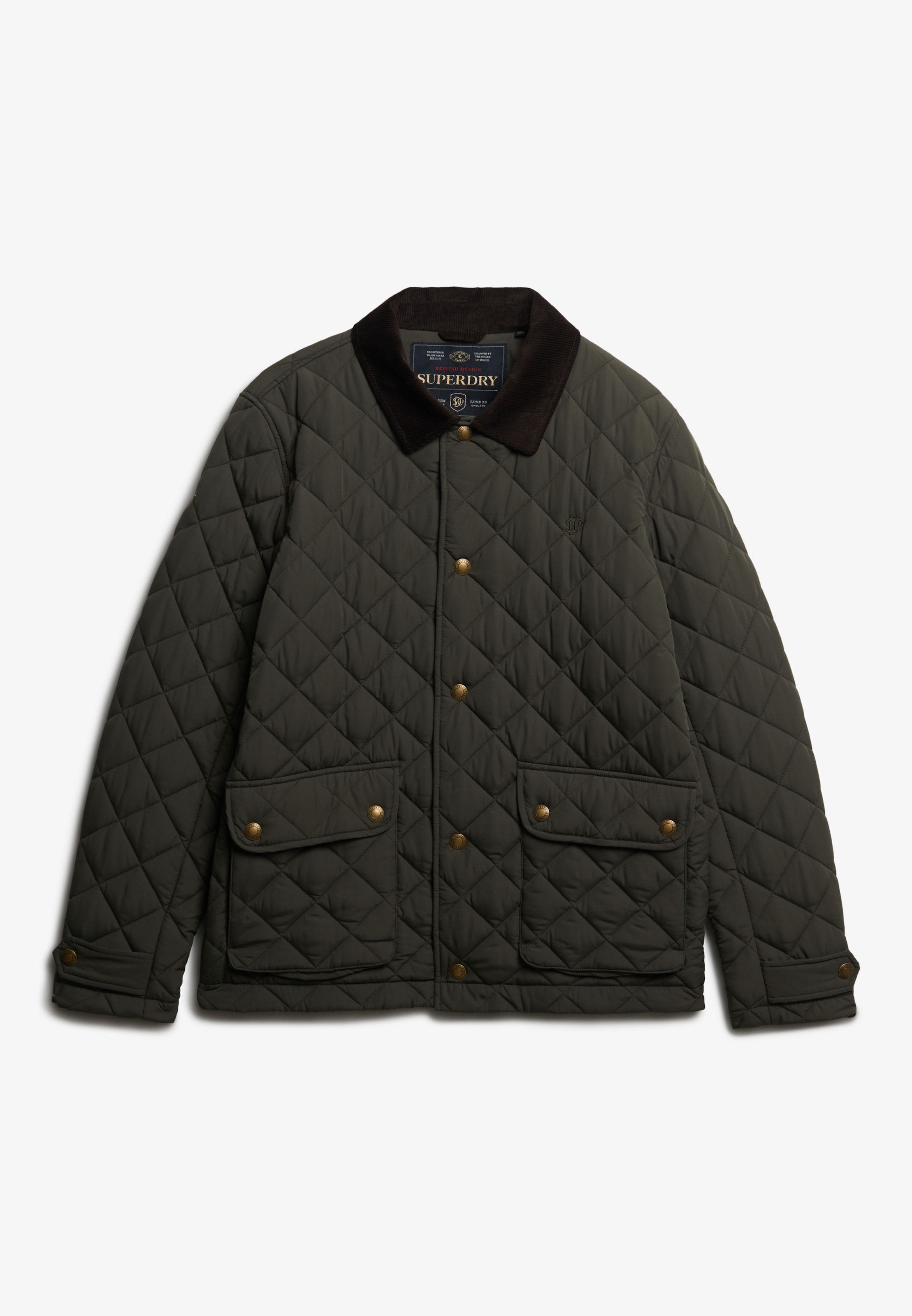 Superdry Veste matelassée »QUILTED ESTATE COACH JACKET« fibre synthétique, coupe régulière