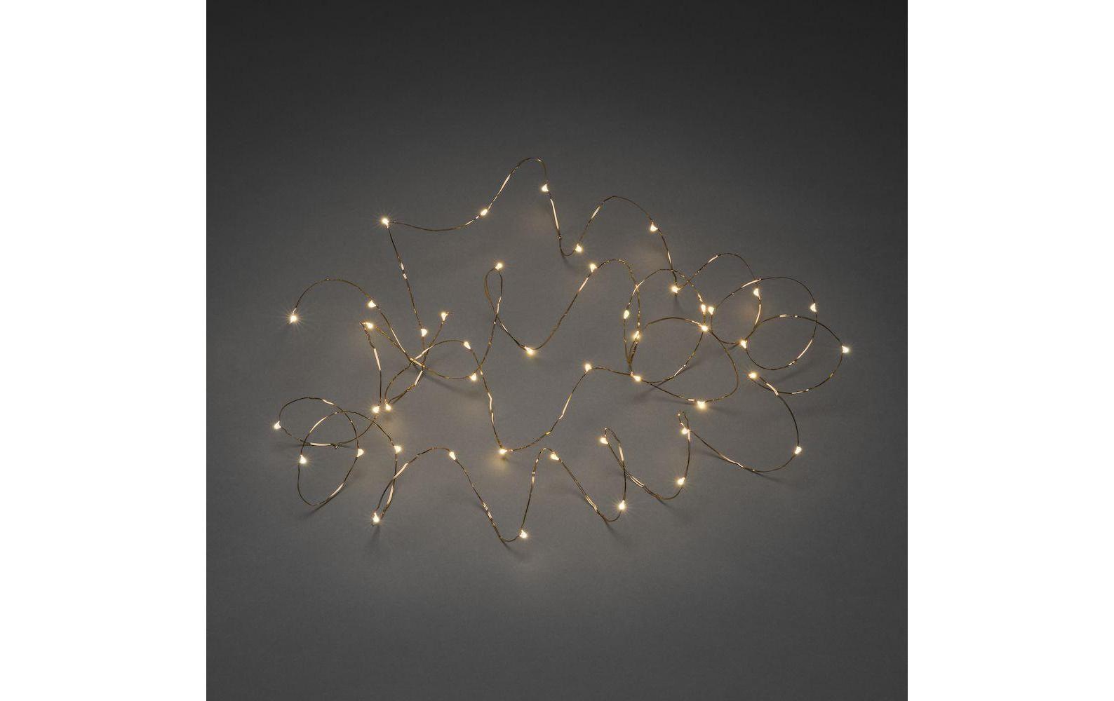 Image of KONSTSMIDE LED-Lichterkette »Angel Hair APP gesteuert 19.9 m, Goldfarben« bei Ackermann Versand Schweiz