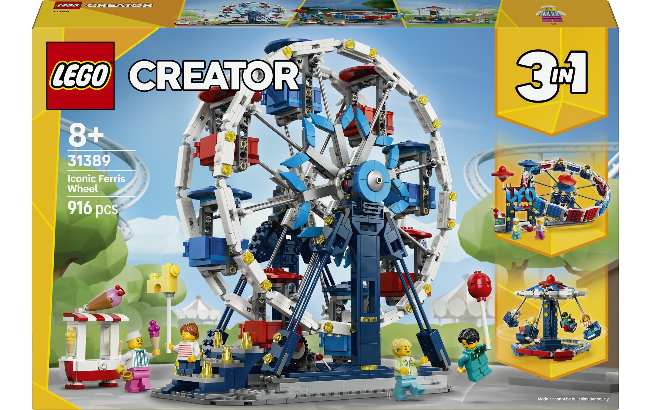 LEGO® Konstruktionsspielsteine »Legendäres Riesenrad (31389), LEGO Creator« Made in Europe