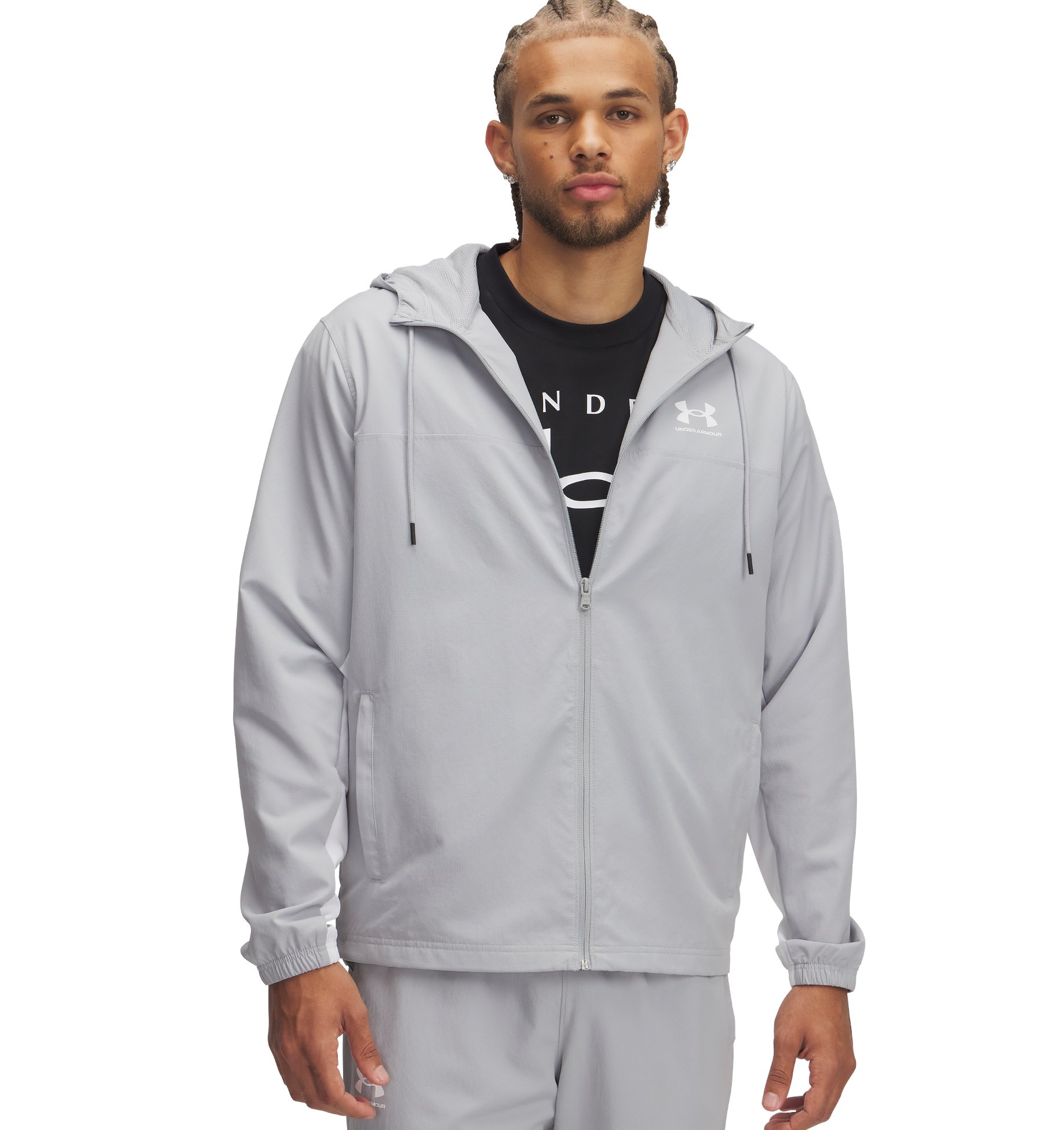Under Armour® Coupe-vent »UA RIVAL WVN WINDBREAKER« coupe-vent, en polyester, avec fermeture éclair, longueur normale