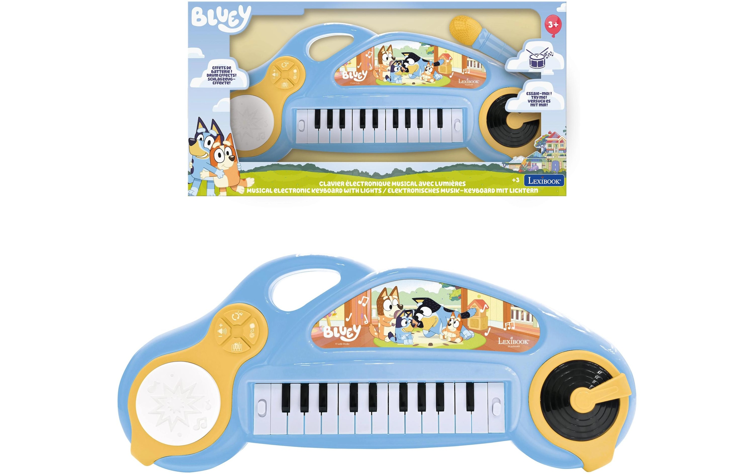 Lexibook® Jouet instrument de musique »mit Mikrofon und Karaokefunktion«