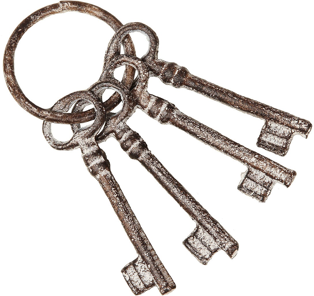 Image of Ambiente Haus Wanddekoobjekt »4er Schluesselbund aus Gusseisen«, (1 St.) bei Ackermann Versand Schweiz