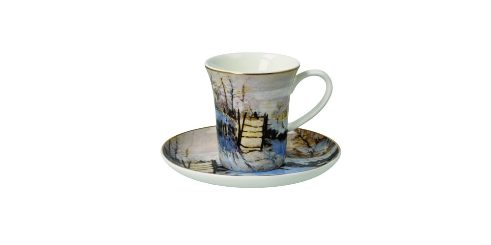 Image of Goebel Espressotasse "Claude Monet - Die Elster" Füllmenge 0,1l