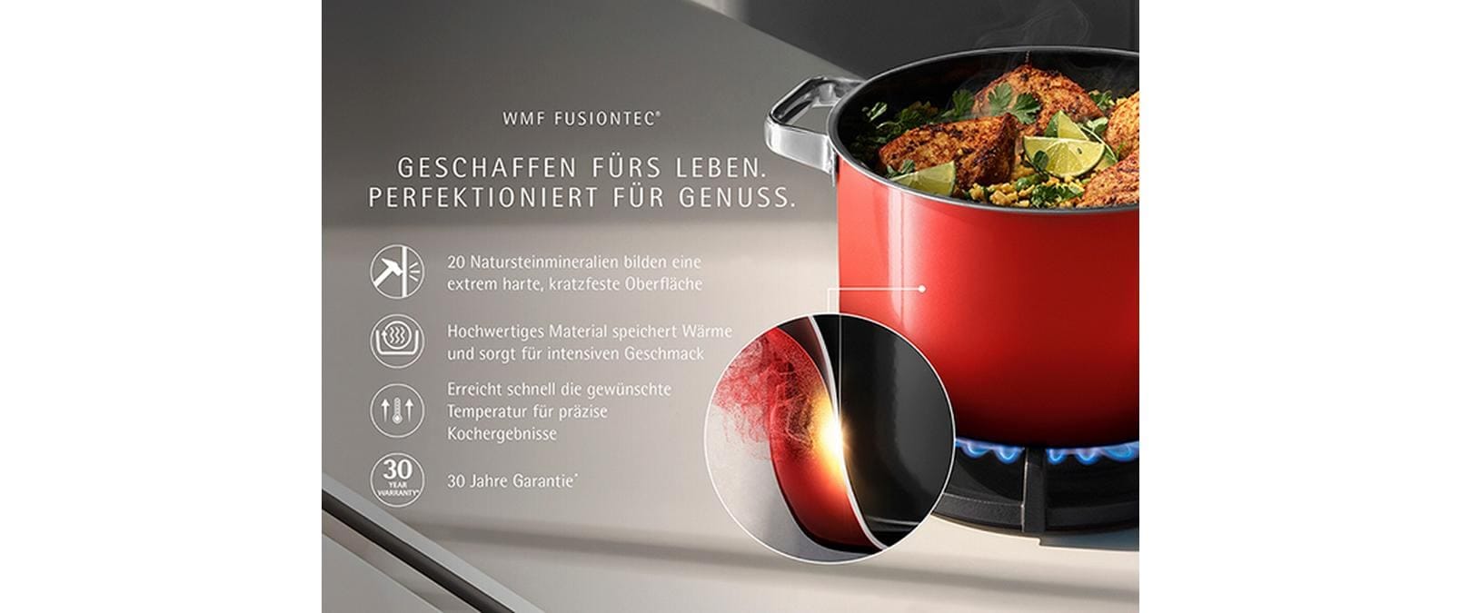 WMF Set de casseroles »Fusiontec Essential Pro« Set, 7 tlg.