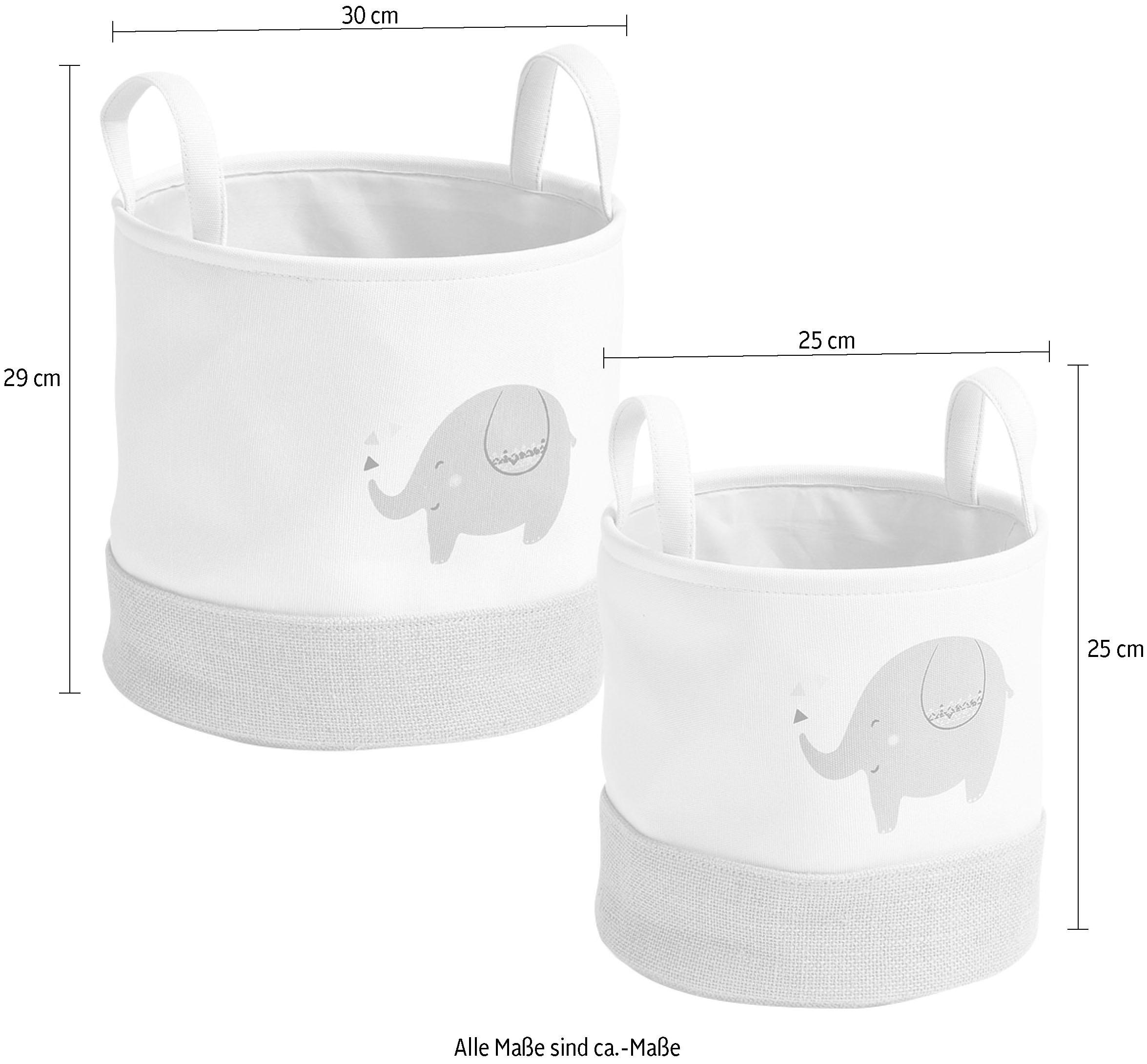 Aufbewahrungskorb »Elefant«, bequem 2 kaufen Zeller St.) Present (Set,