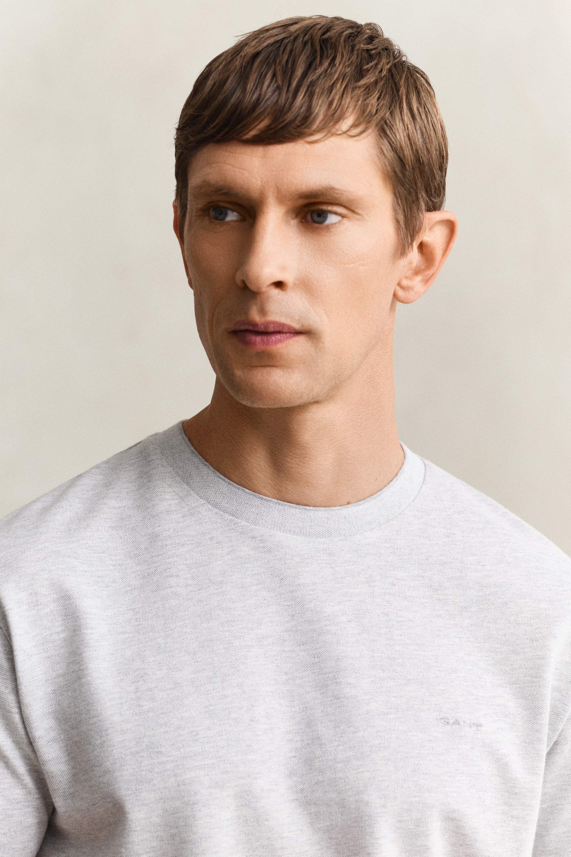 Gant T-shirt »TONE PIQUE« Regular fit mit Rundhalsausschnitt