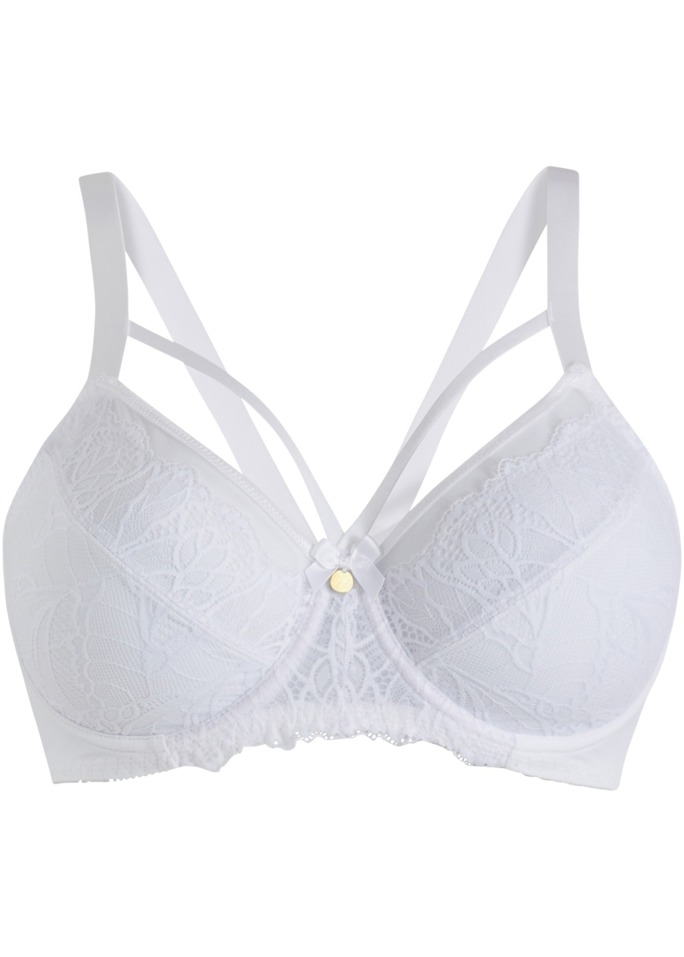 bonprix Soutien-gorge minimisant »Minimizer-BH mit zarter Spitze« avec dentelle et détails raffinés