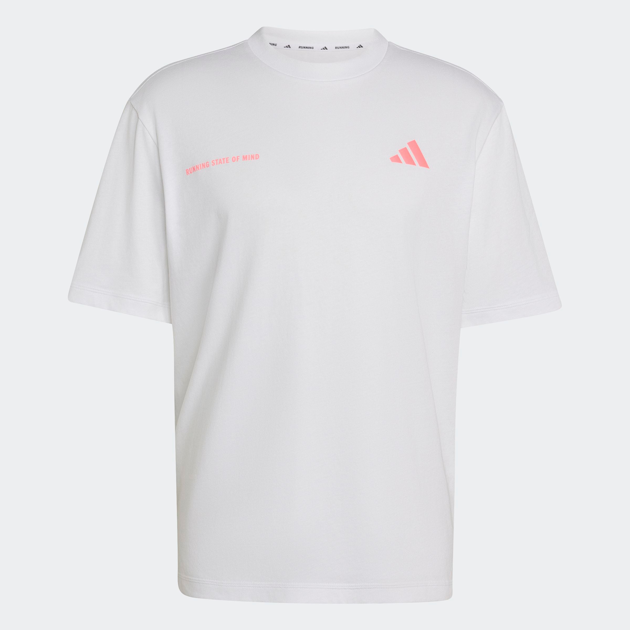 adidas Performance Laufshirt »ADI365 RUNNING COMMUNITY« für Erwachsene, ohne Verschluss, aus Baumwolle, mit Rundhalsausschnitt