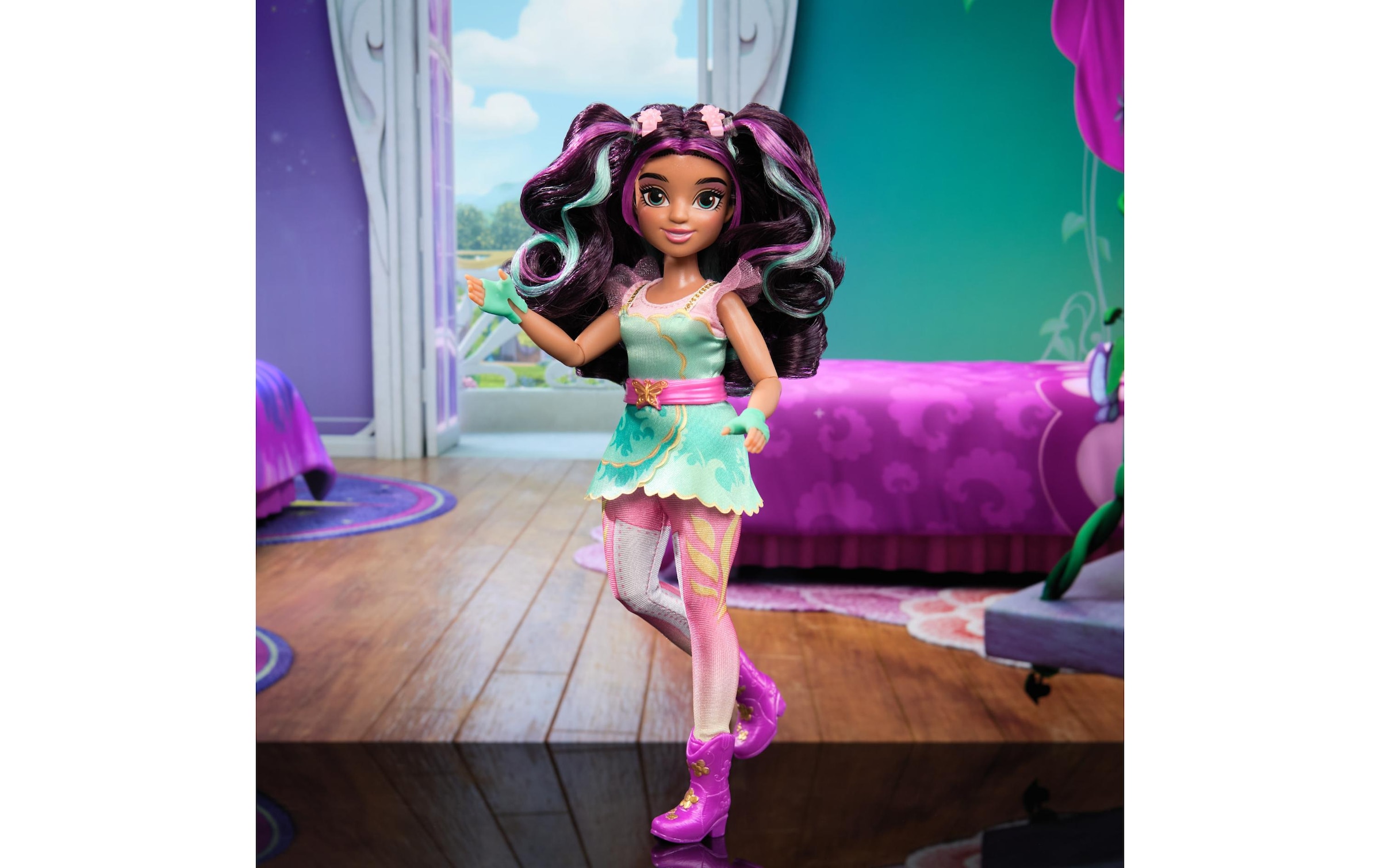 Anziehpuppe »Spinmaster Unicorn Academy Fashion Doll Ava«