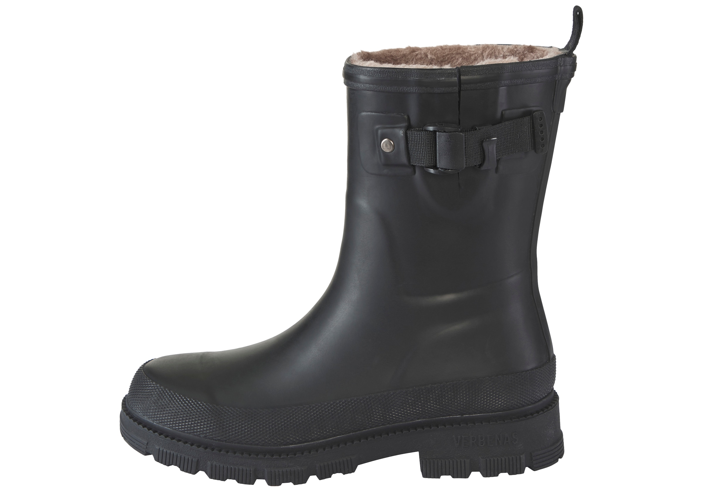 VERBENAS Bottes en caoutchouc »LINA FUR SMOOTH«  Regenstiefel, Rainboots mit Warmfutter